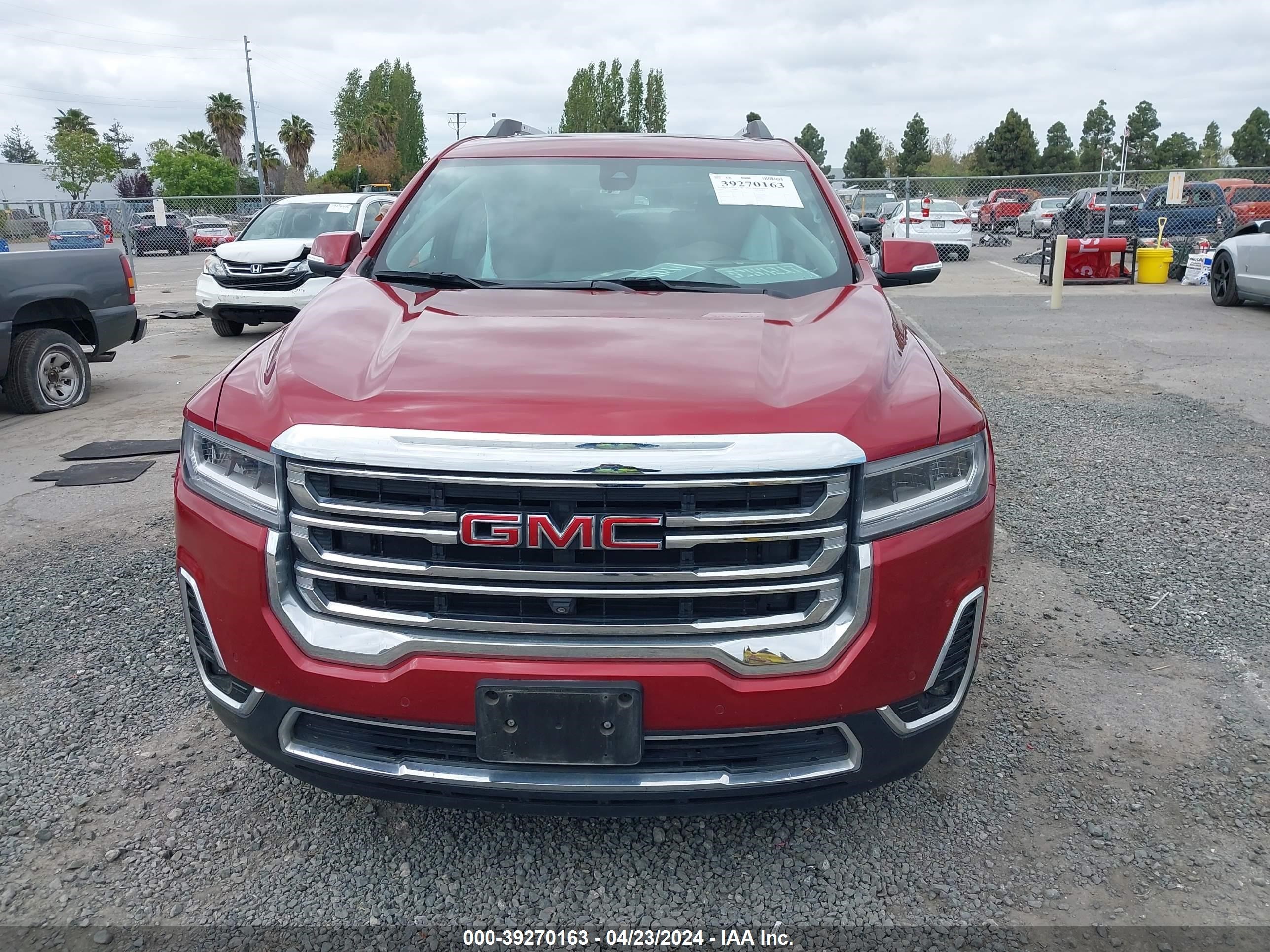 2020 GMC Acadia Fwd Slt vin: 1GKKNMLS3LZ159596