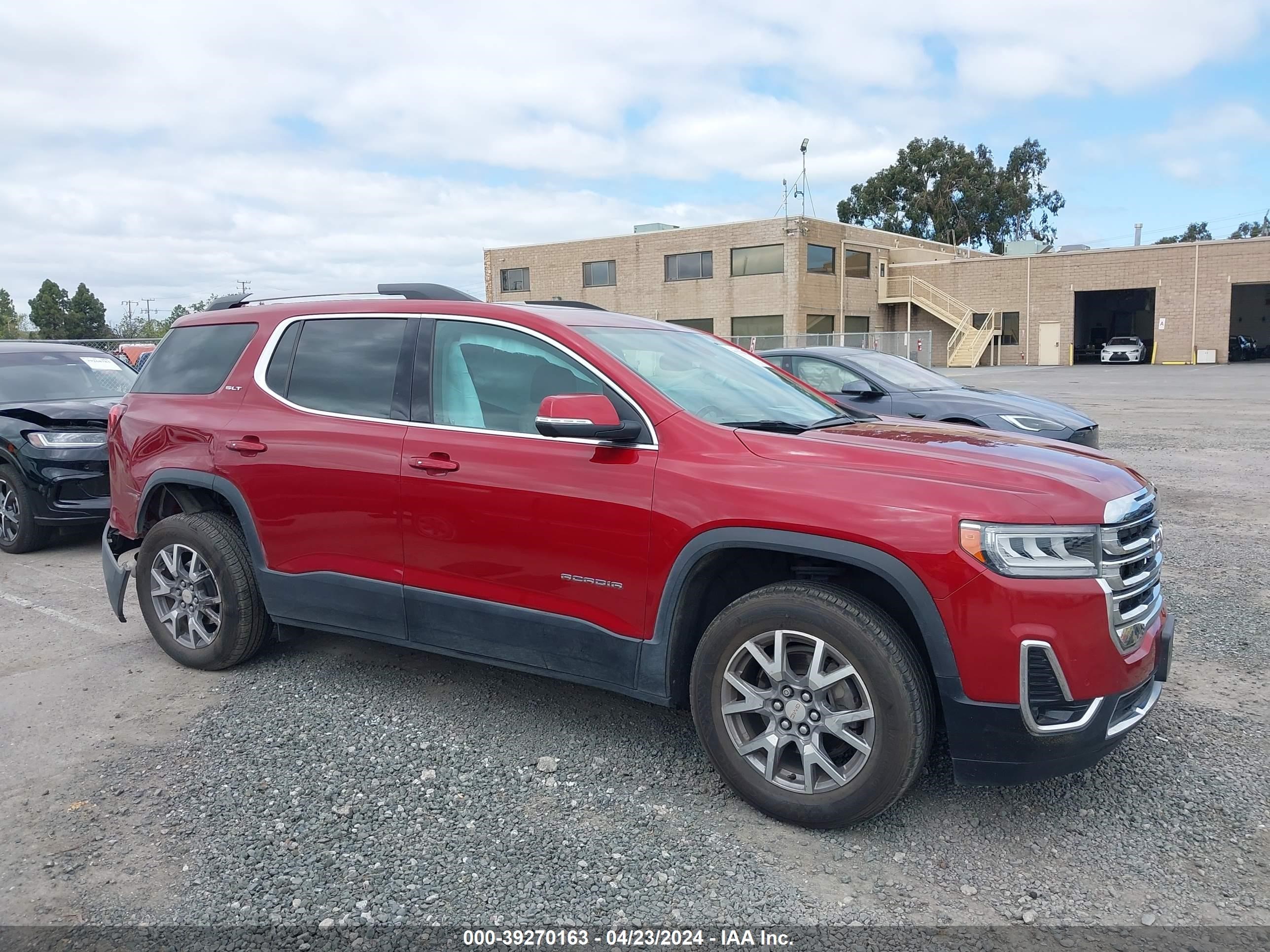 2020 GMC Acadia Fwd Slt vin: 1GKKNMLS3LZ159596