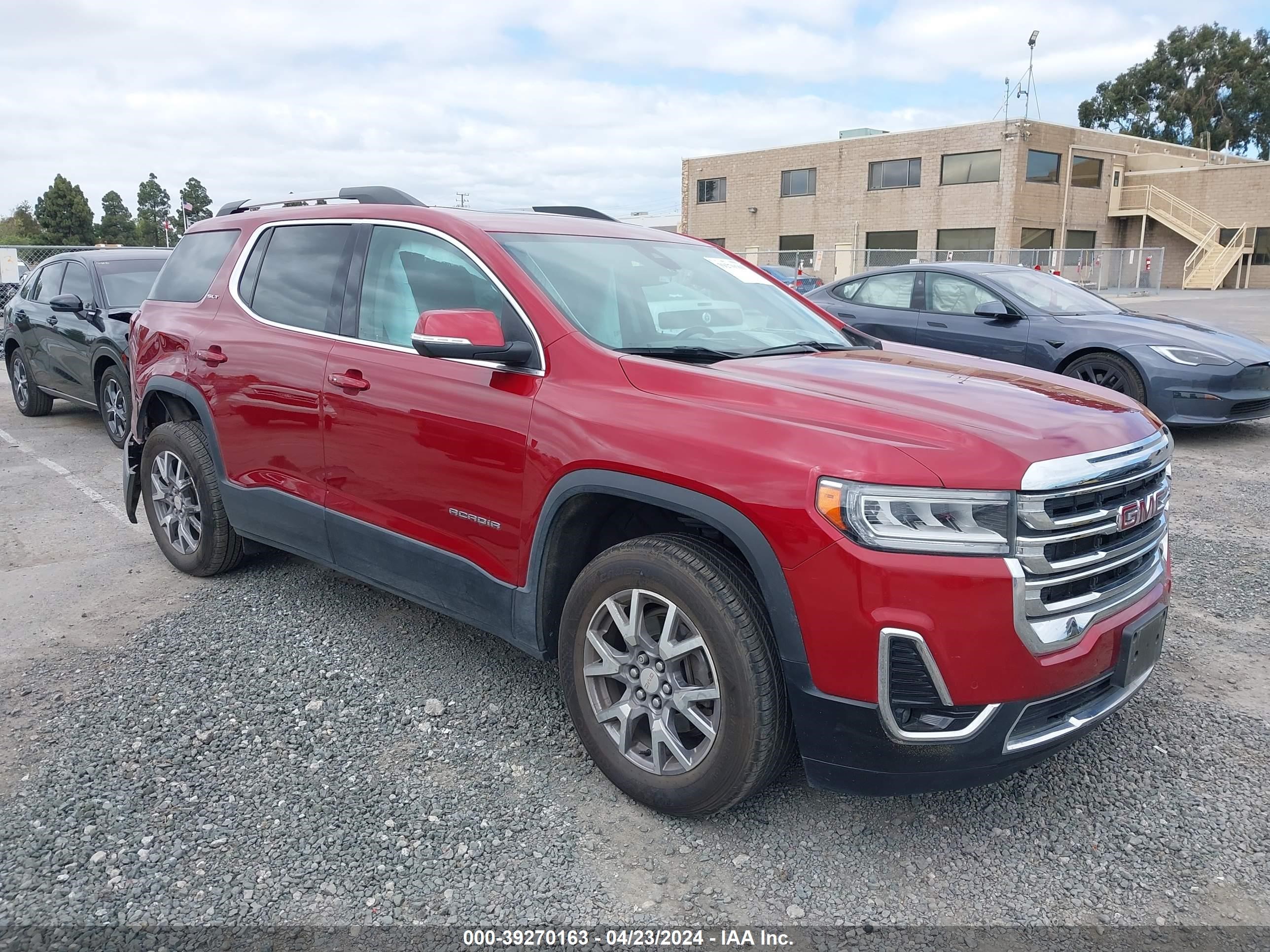 2020 GMC Acadia Fwd Slt vin: 1GKKNMLS3LZ159596