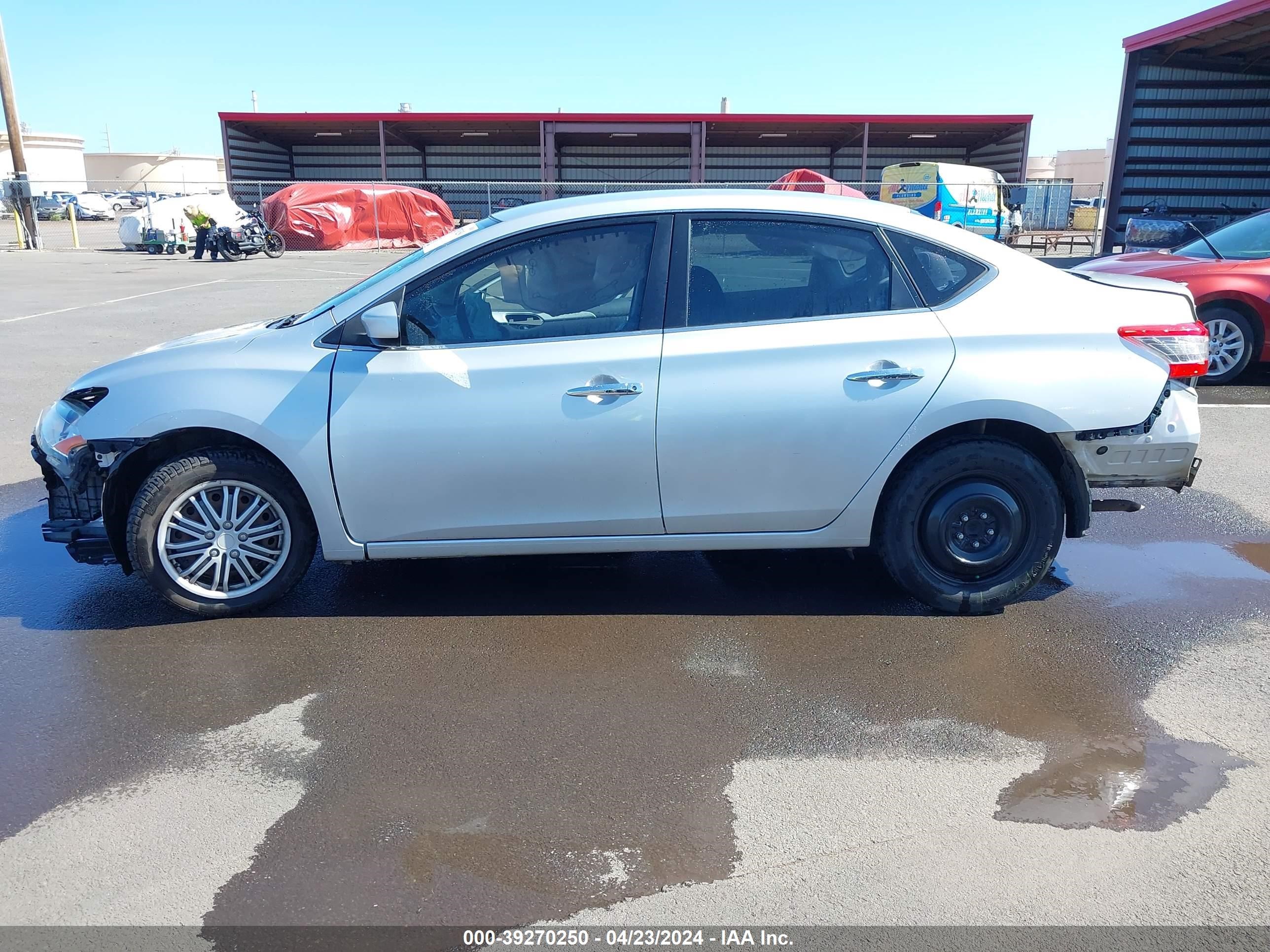 2014 Nissan Sentra Fe+ S/Fe+ Sv/S/Sl/Sr/Sv vin: 3N1AB7APXEY213248