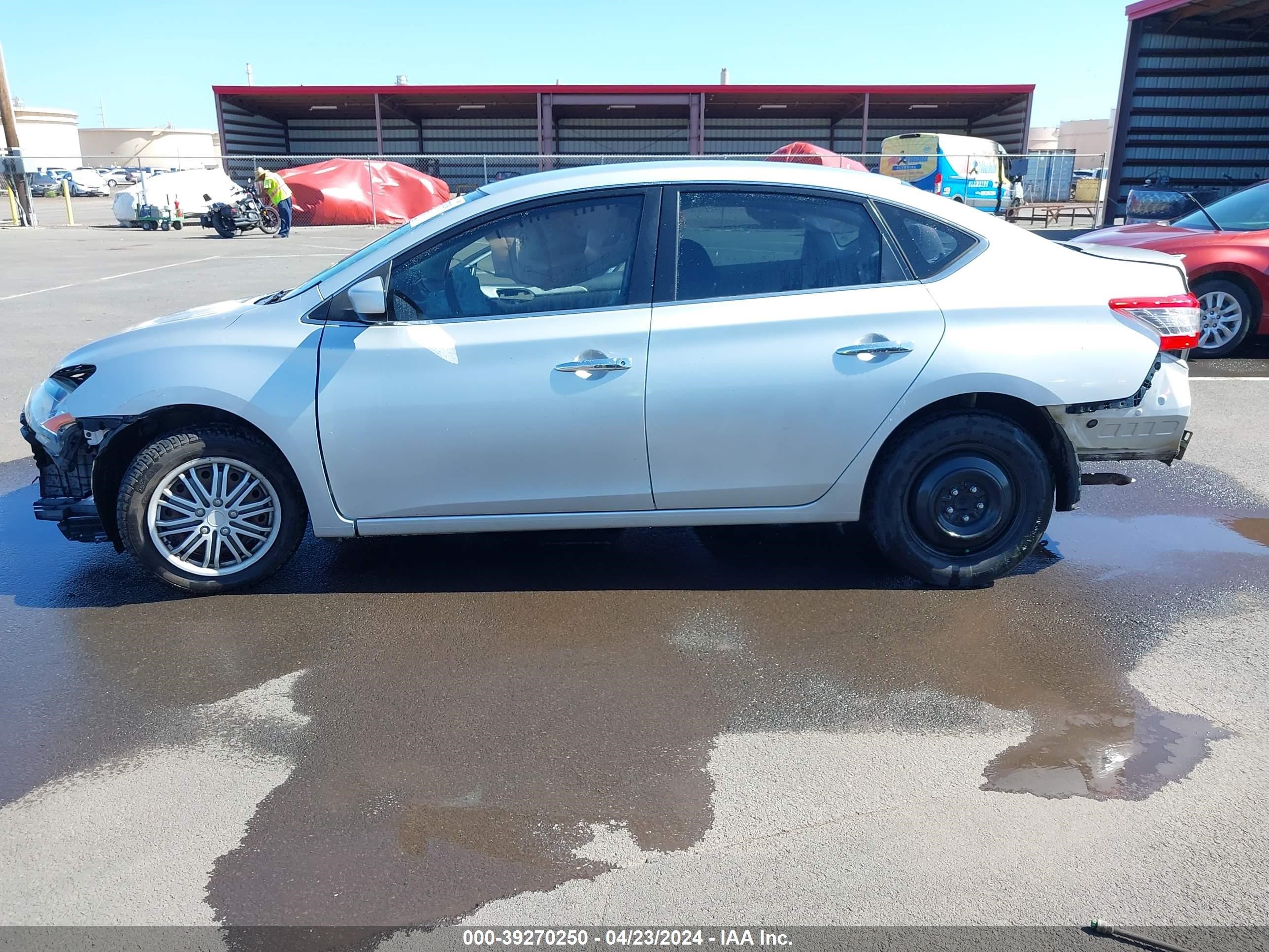 2014 Nissan Sentra Fe+ S/Fe+ Sv/S/Sl/Sr/Sv vin: 3N1AB7APXEY213248