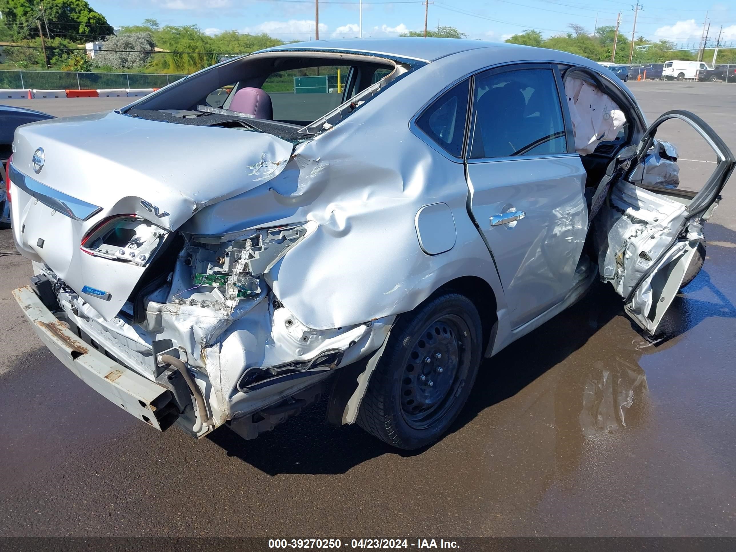 2014 Nissan Sentra Fe+ S/Fe+ Sv/S/Sl/Sr/Sv vin: 3N1AB7APXEY213248