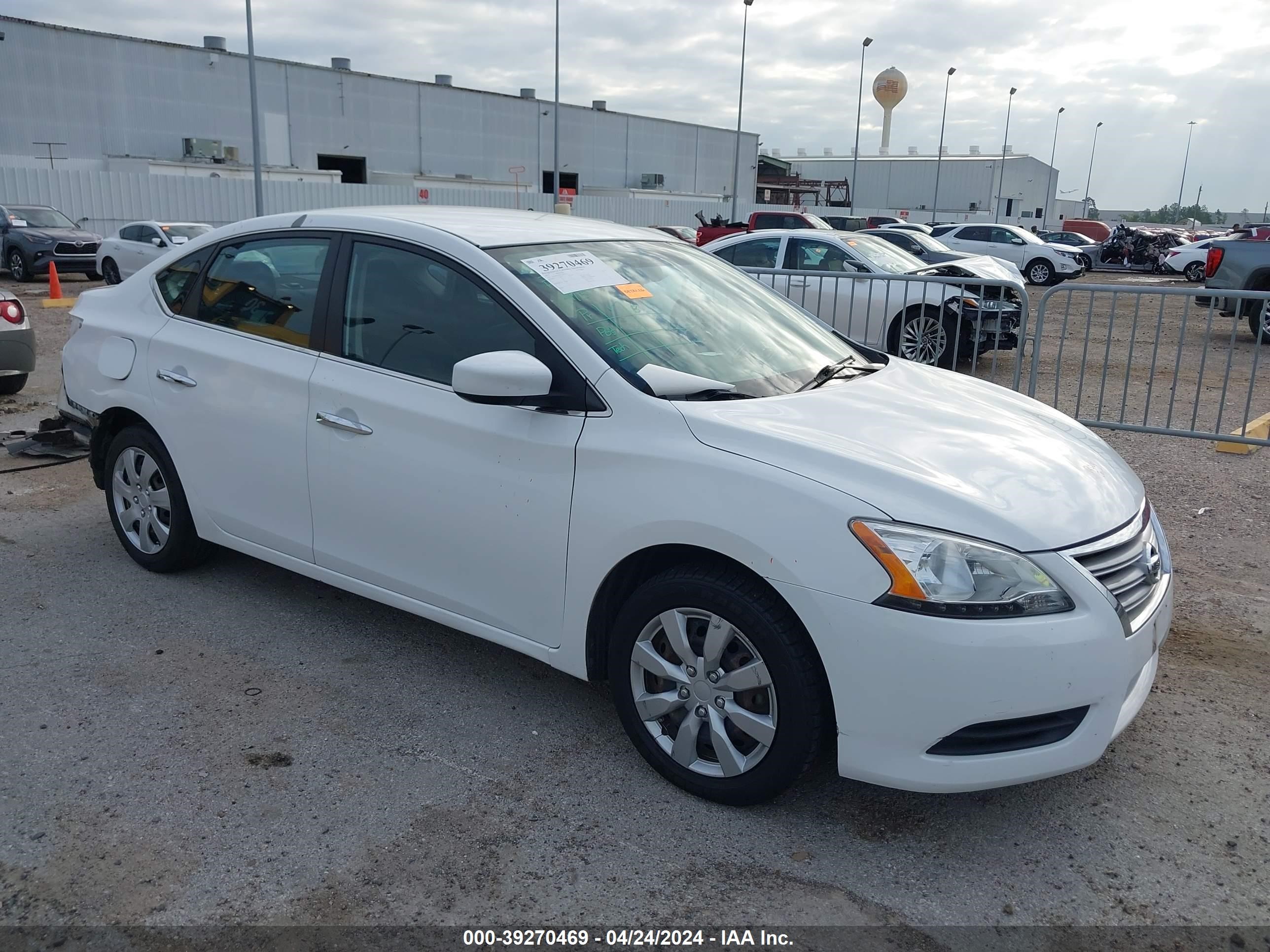 2015 Nissan Sentra Fe+ S/S/Sl/Sr/Sv vin: 3N1AB7AP3FY249459