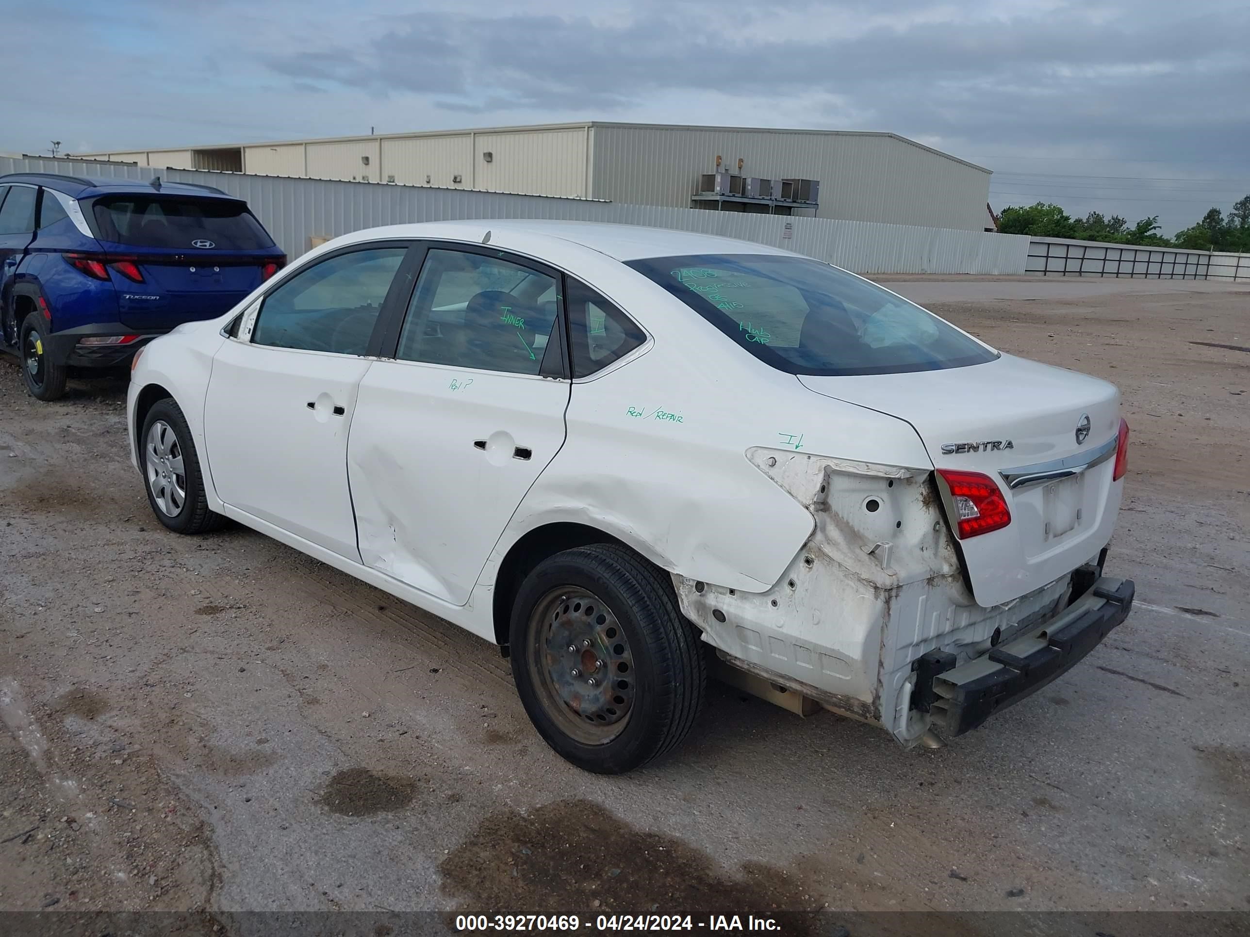 2015 Nissan Sentra Fe+ S/S/Sl/Sr/Sv vin: 3N1AB7AP3FY249459