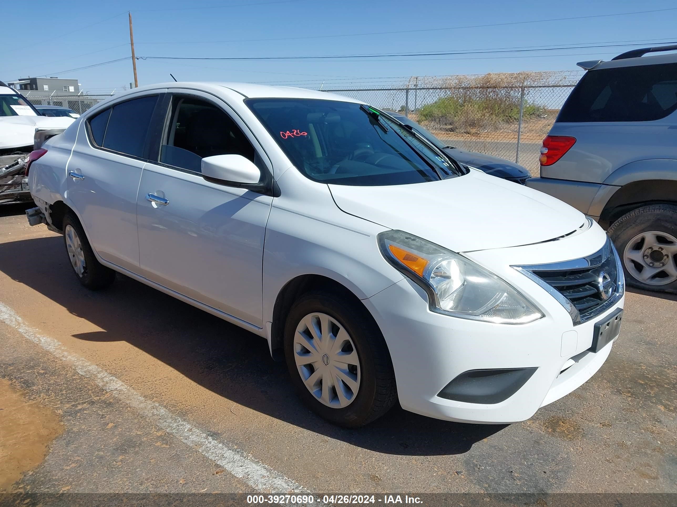 2016 Nissan Versa 1.6 Sv vin: 3N1CN7AP0GL910847