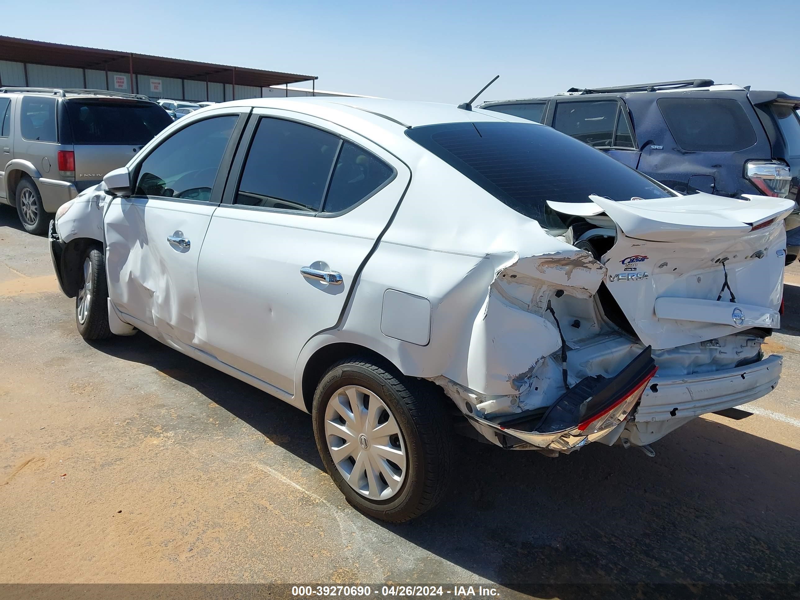 2016 Nissan Versa 1.6 Sv vin: 3N1CN7AP0GL910847