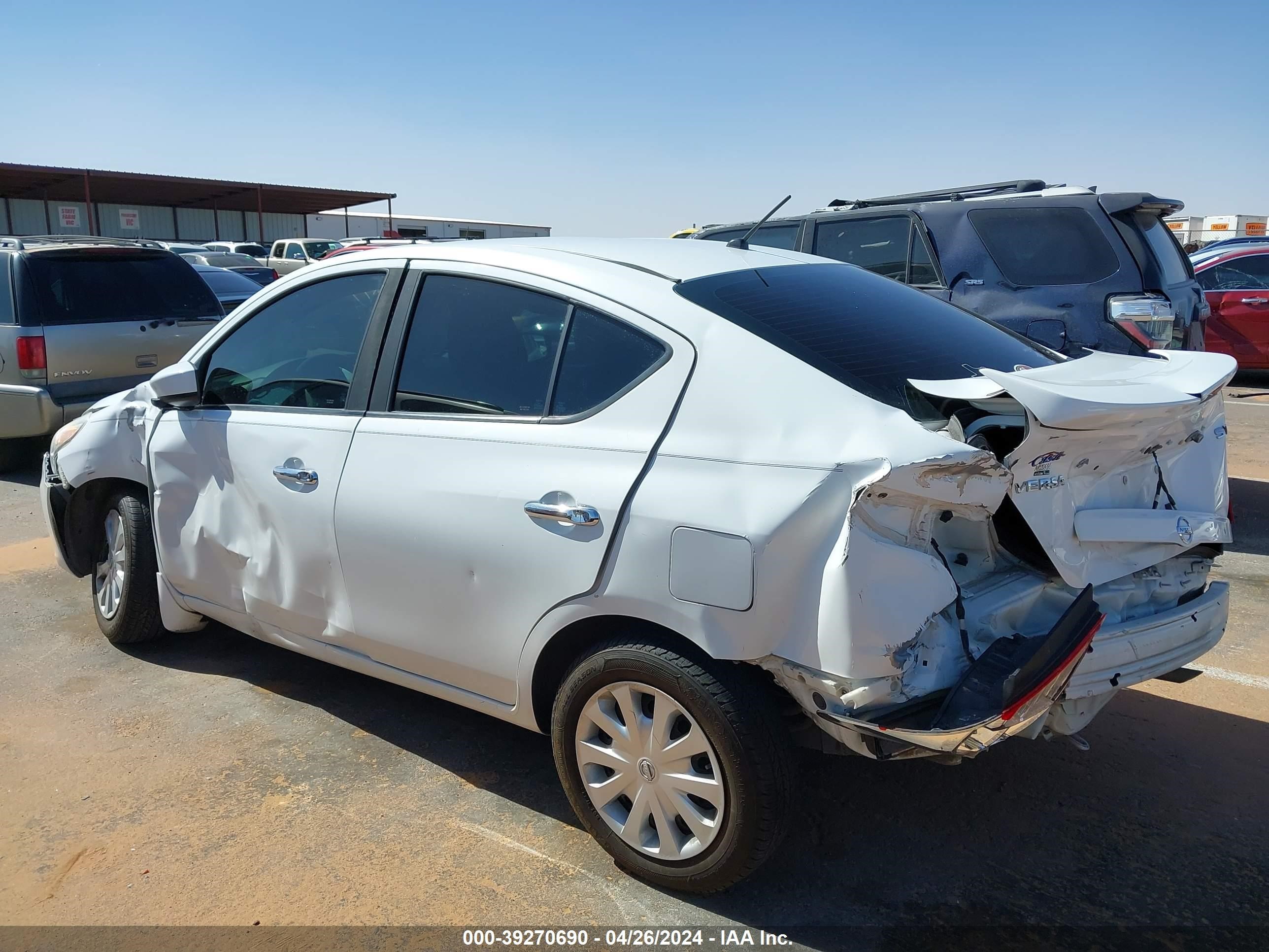 2016 Nissan Versa 1.6 Sv vin: 3N1CN7AP0GL910847