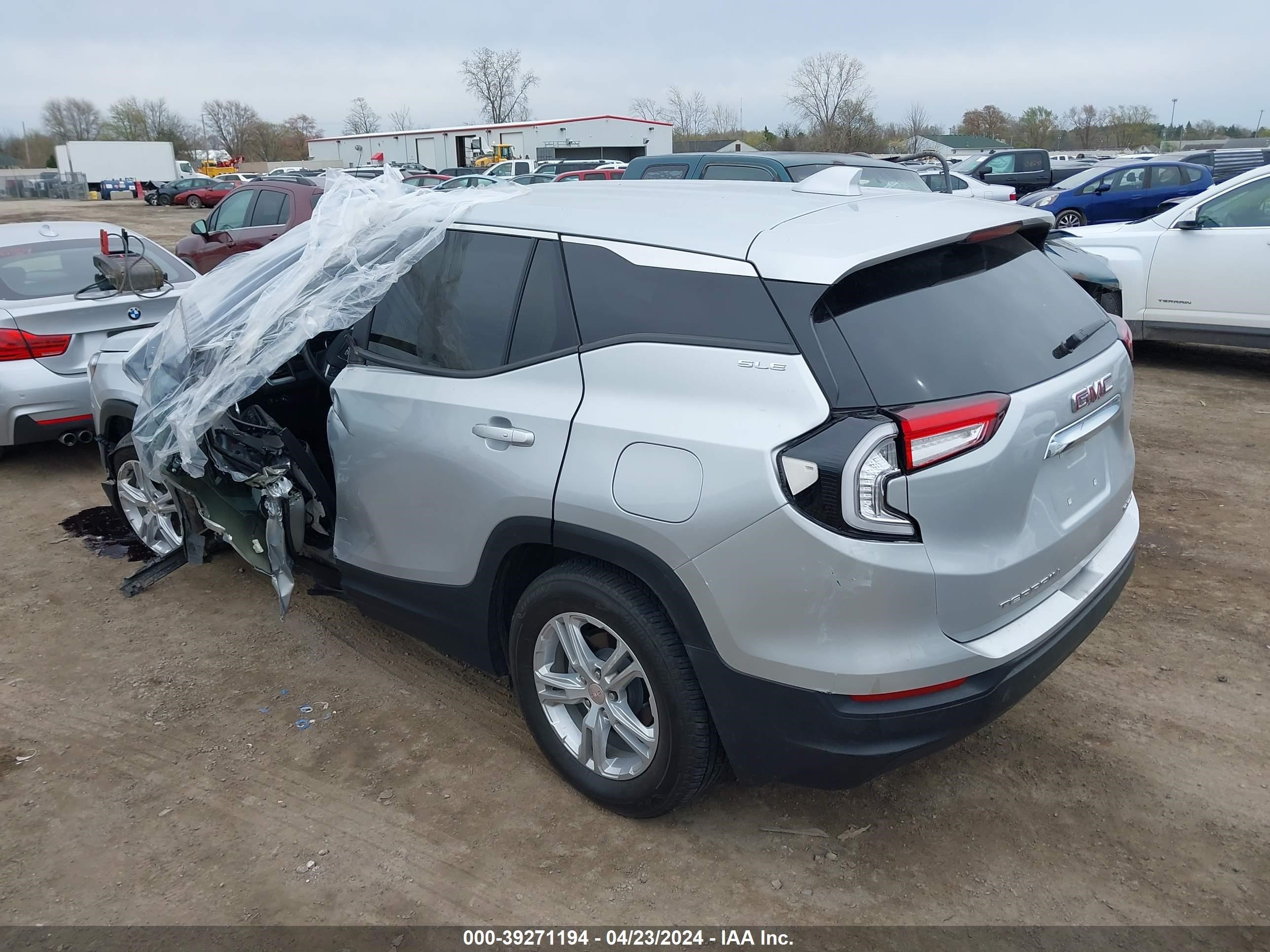 2022 GMC Terrain Awd Sle vin: 3GKALTEV9NL215375