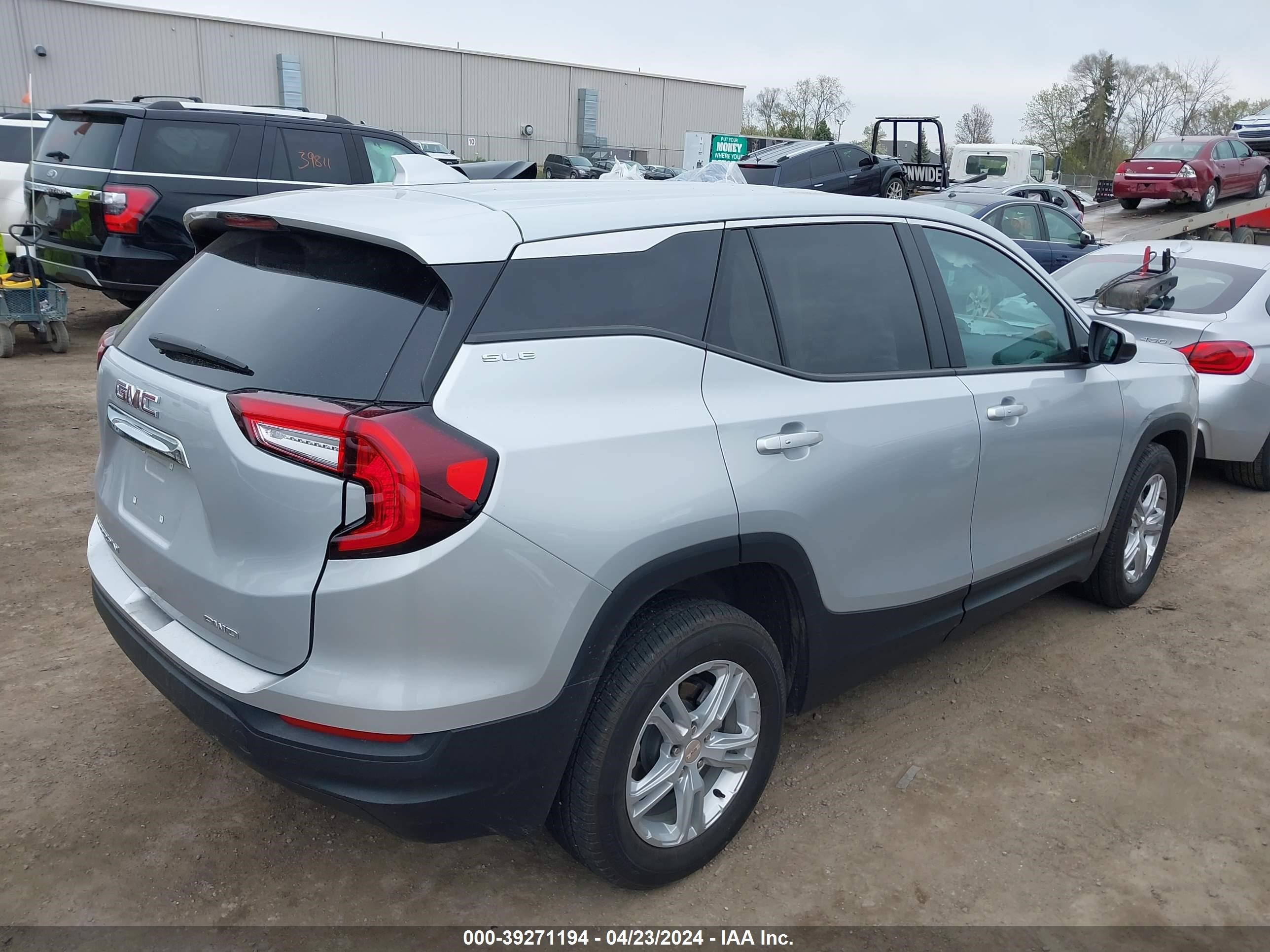 2022 GMC Terrain Awd Sle vin: 3GKALTEV9NL215375