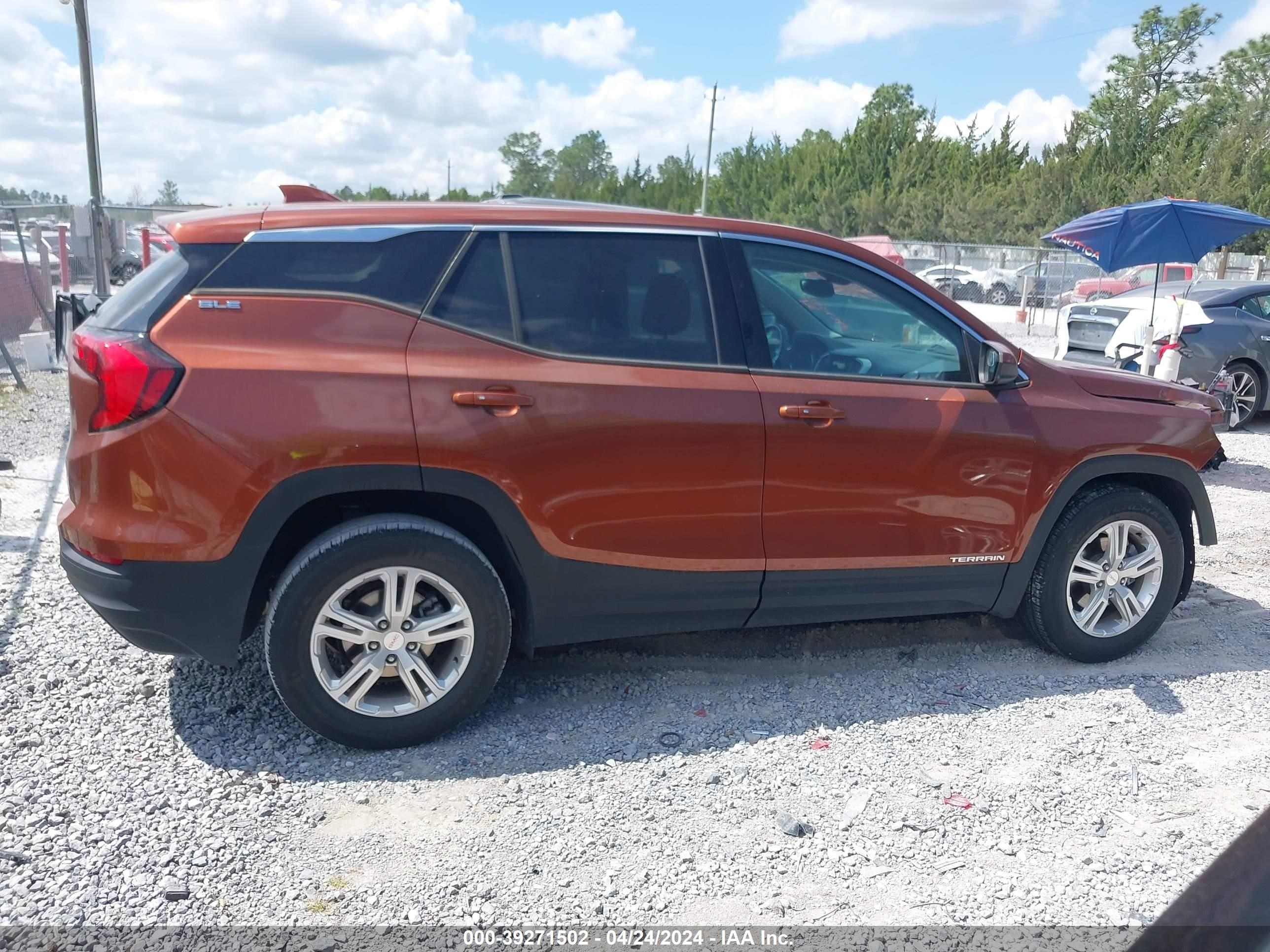 2019 GMC Terrain Sle vin: 3GKALMEV0KL307413