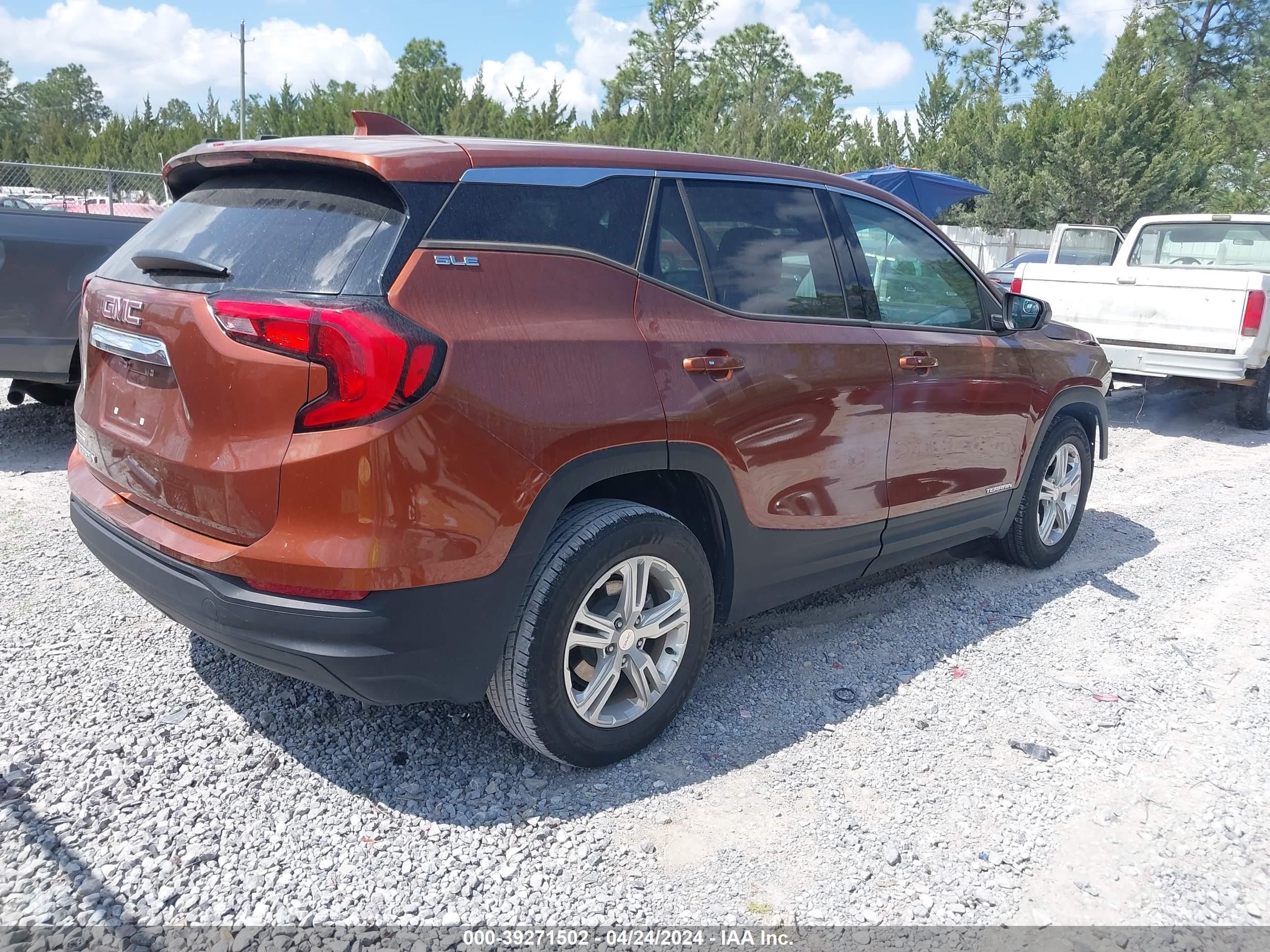 2019 GMC Terrain Sle vin: 3GKALMEV0KL307413