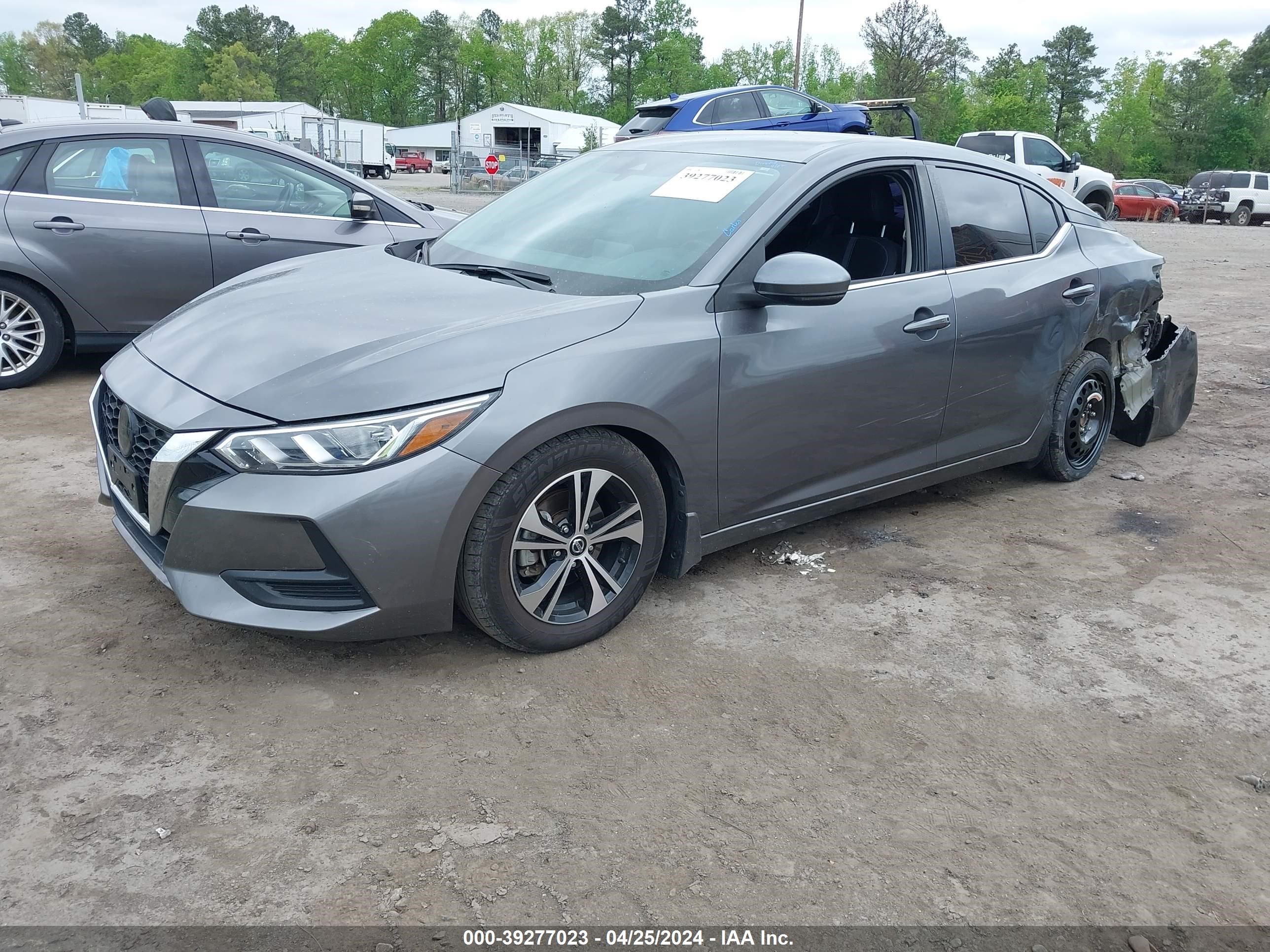 2020 Nissan Sentra Sv Xtronic Cvt vin: 3N1AB8CV2LY289125