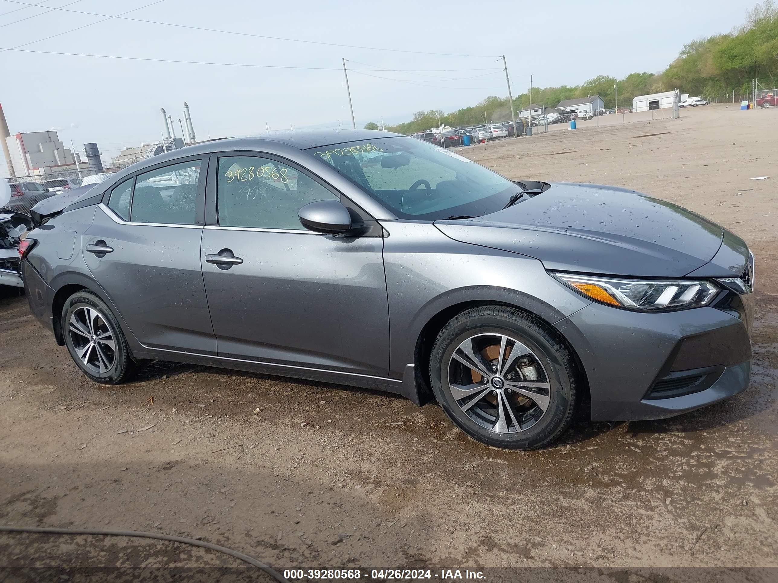 2021 Nissan Sentra Sv Xtronic Cvt vin: 3N1AB8CV7MY243050