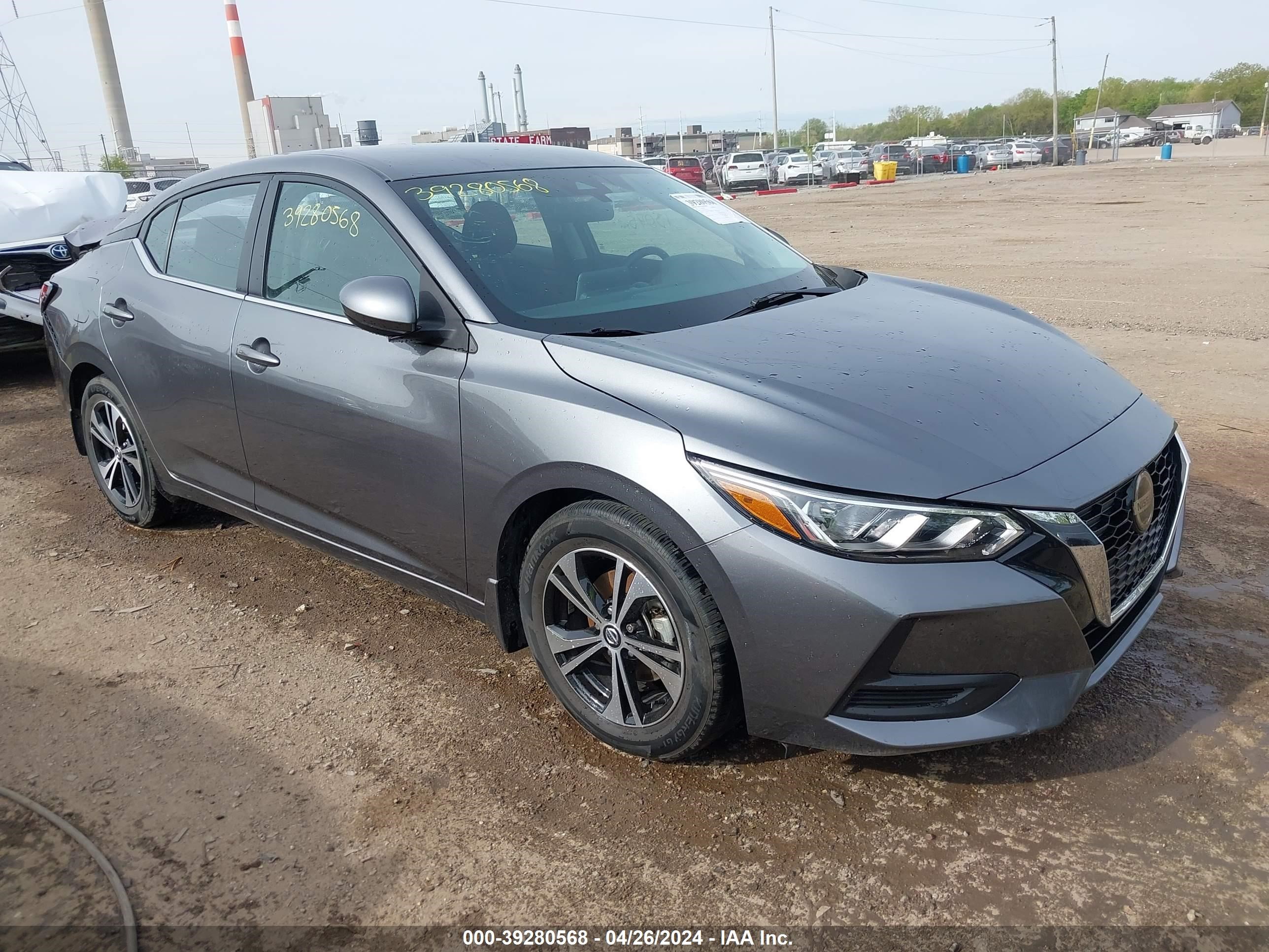 2021 Nissan Sentra Sv Xtronic Cvt vin: 3N1AB8CV7MY243050