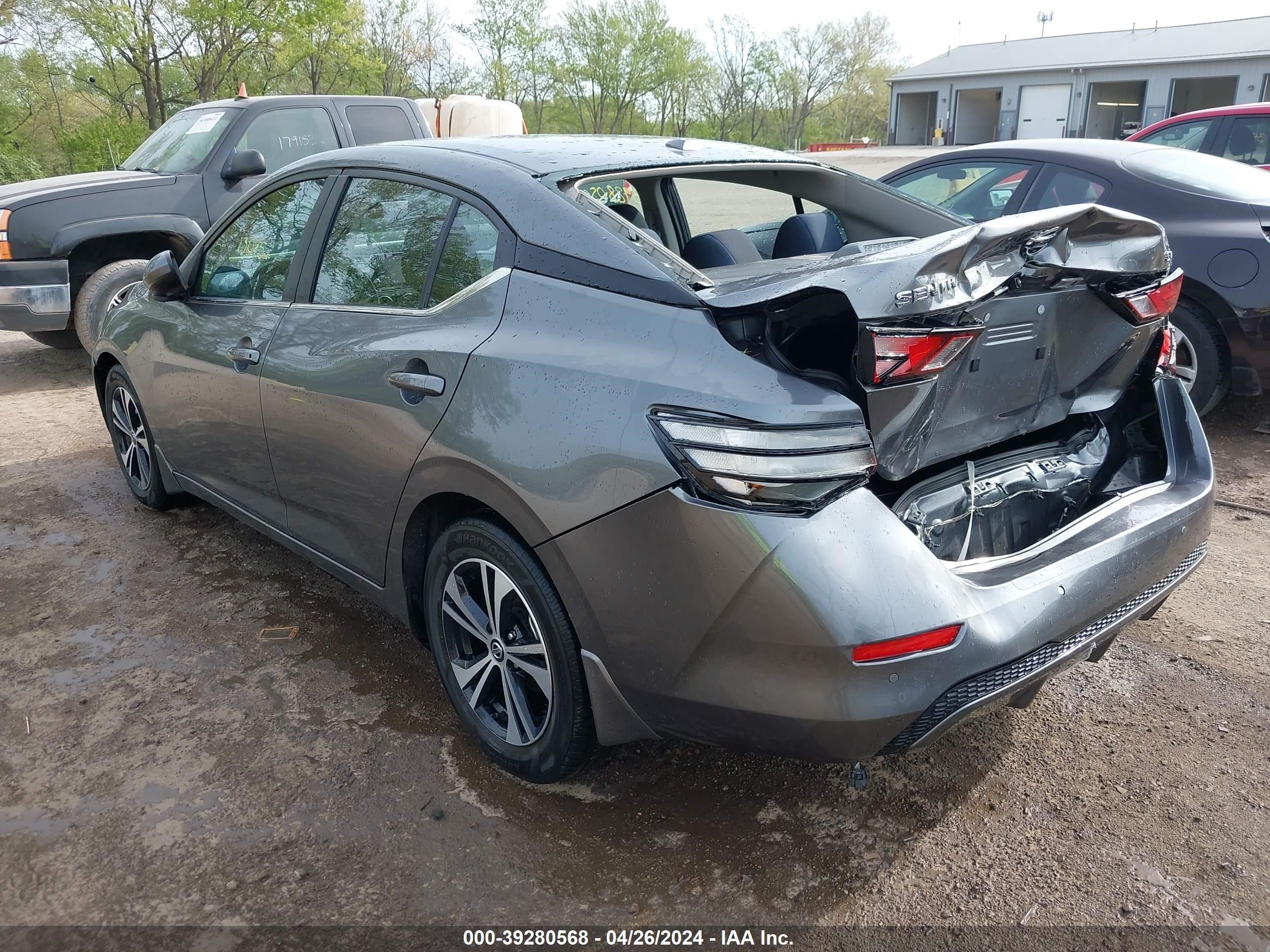 2021 Nissan Sentra Sv Xtronic Cvt vin: 3N1AB8CV7MY243050