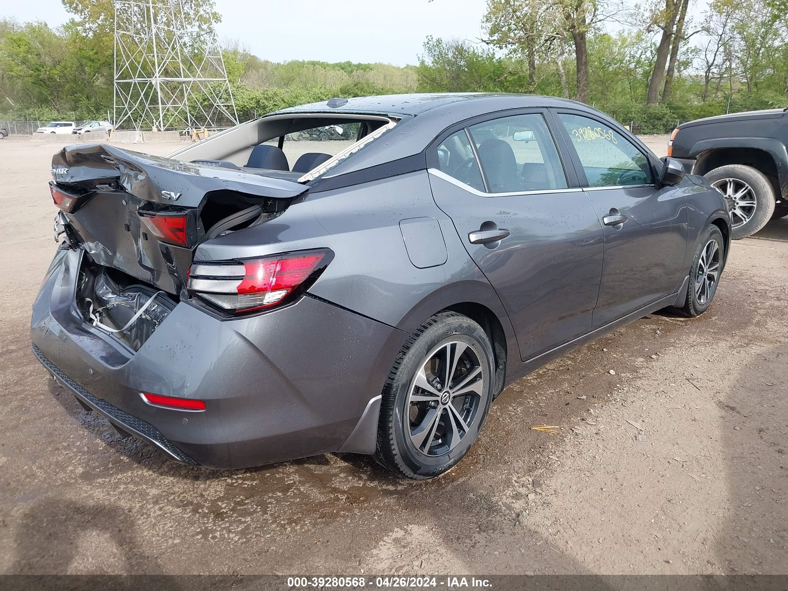 2021 Nissan Sentra Sv Xtronic Cvt vin: 3N1AB8CV7MY243050