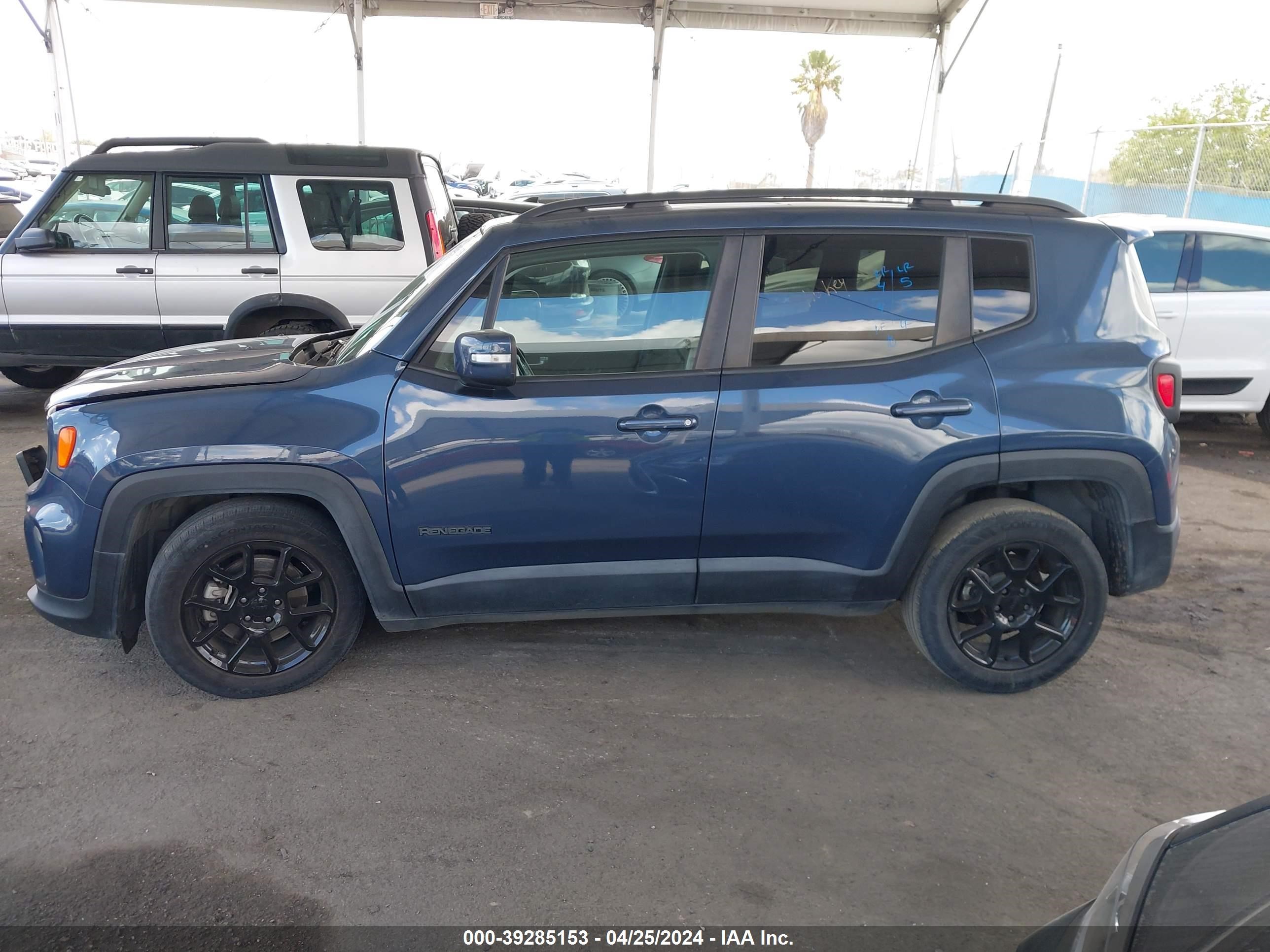 2020 Jeep Renegade Altitude Fwd vin: ZACNJABB8LPL66081