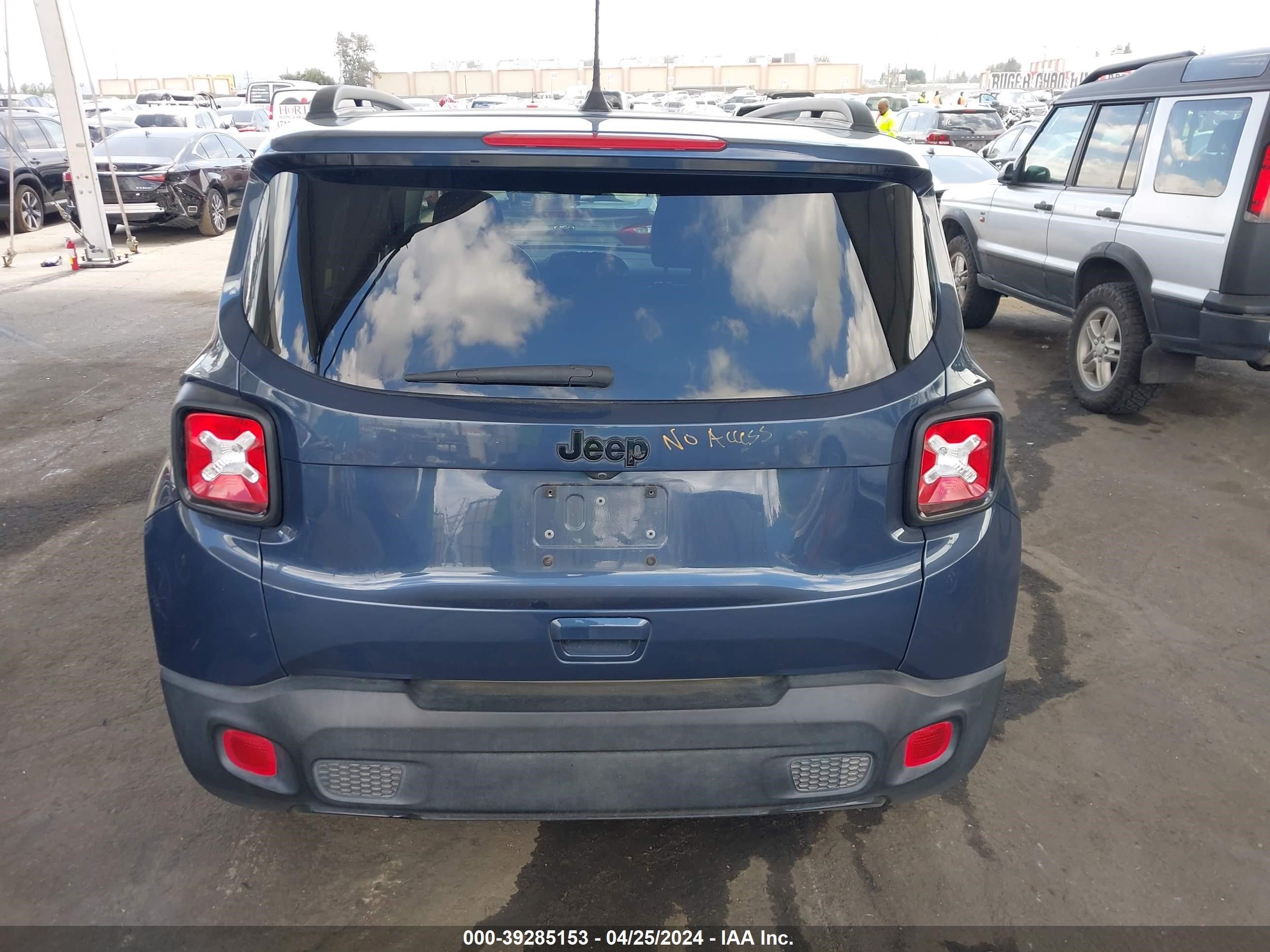 2020 Jeep Renegade Altitude Fwd vin: ZACNJABB8LPL66081