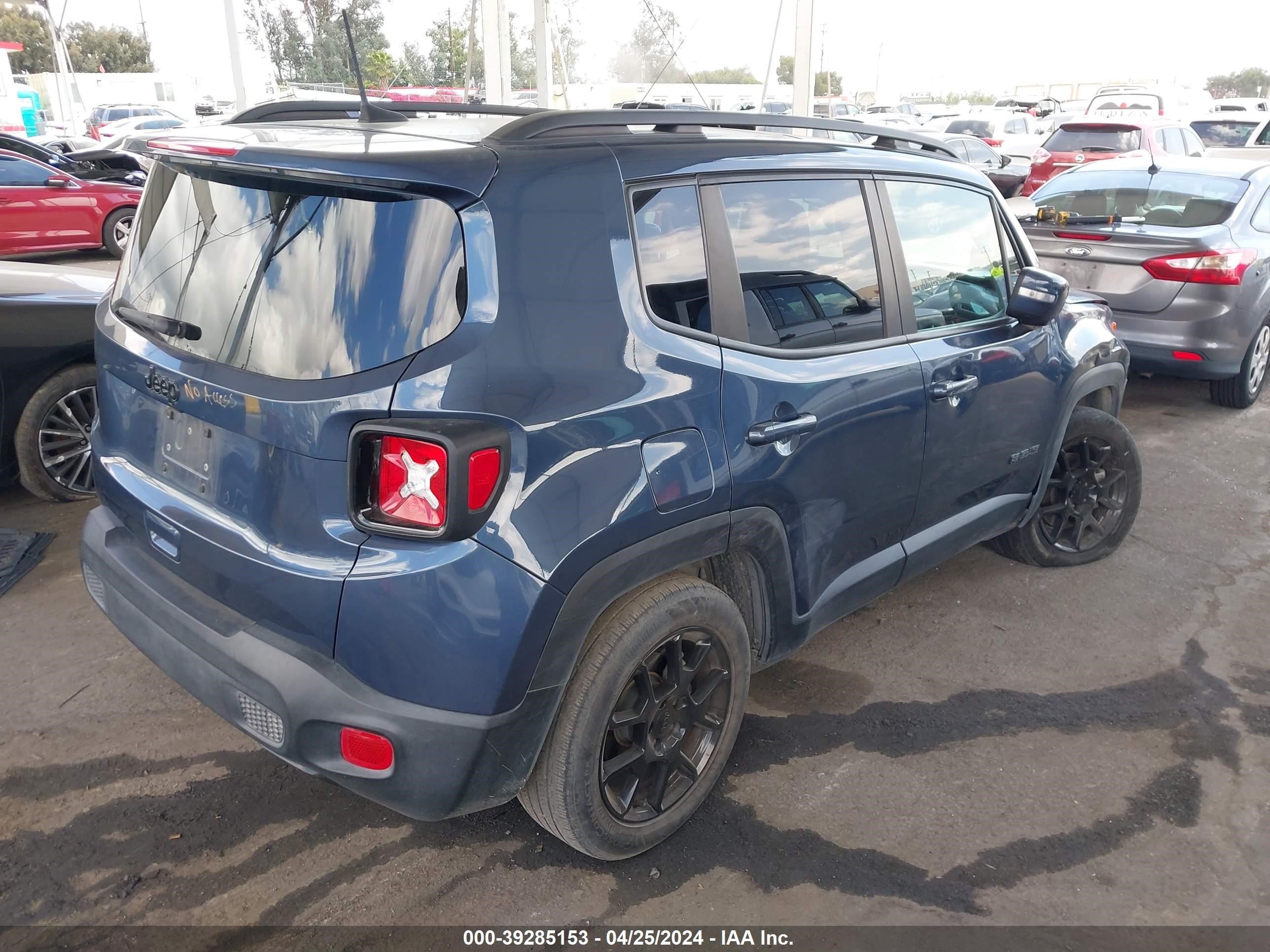 2020 Jeep Renegade Altitude Fwd vin: ZACNJABB8LPL66081