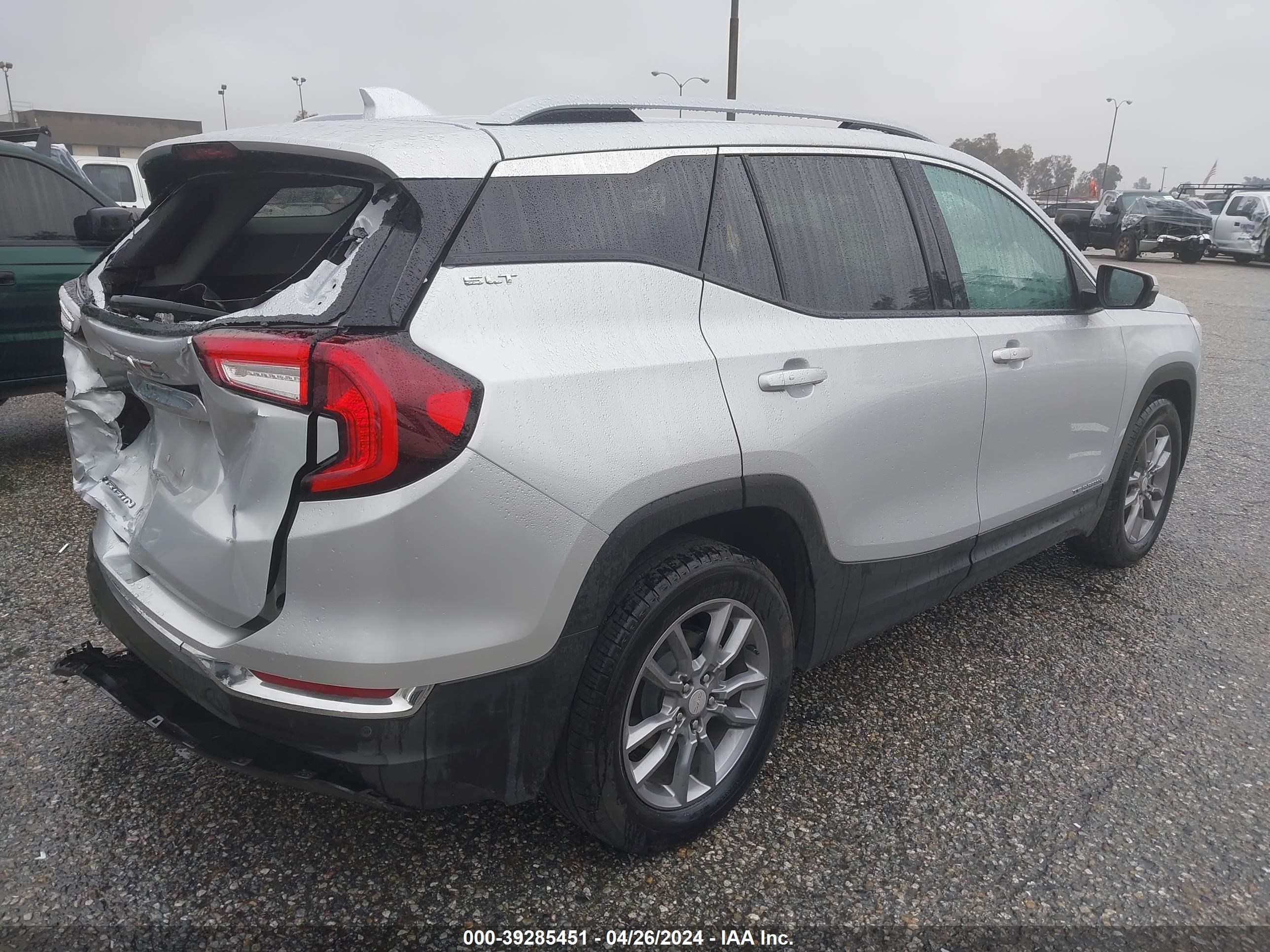 2022 GMC Terrain Fwd Slt vin: 3GKALPEV2NL106411