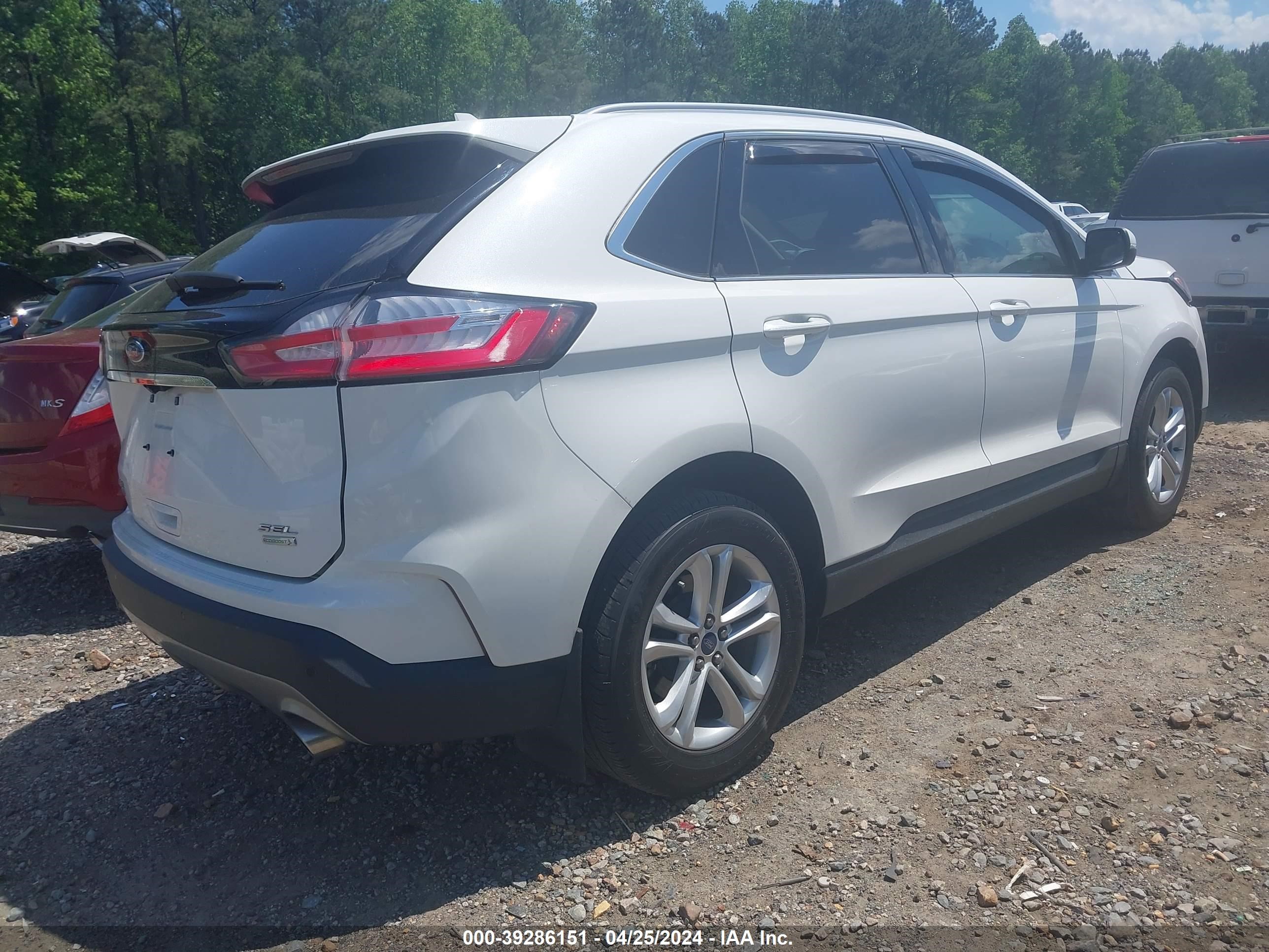 2020 Ford Edge Sel vin: 2FMPK3J97LBA23314