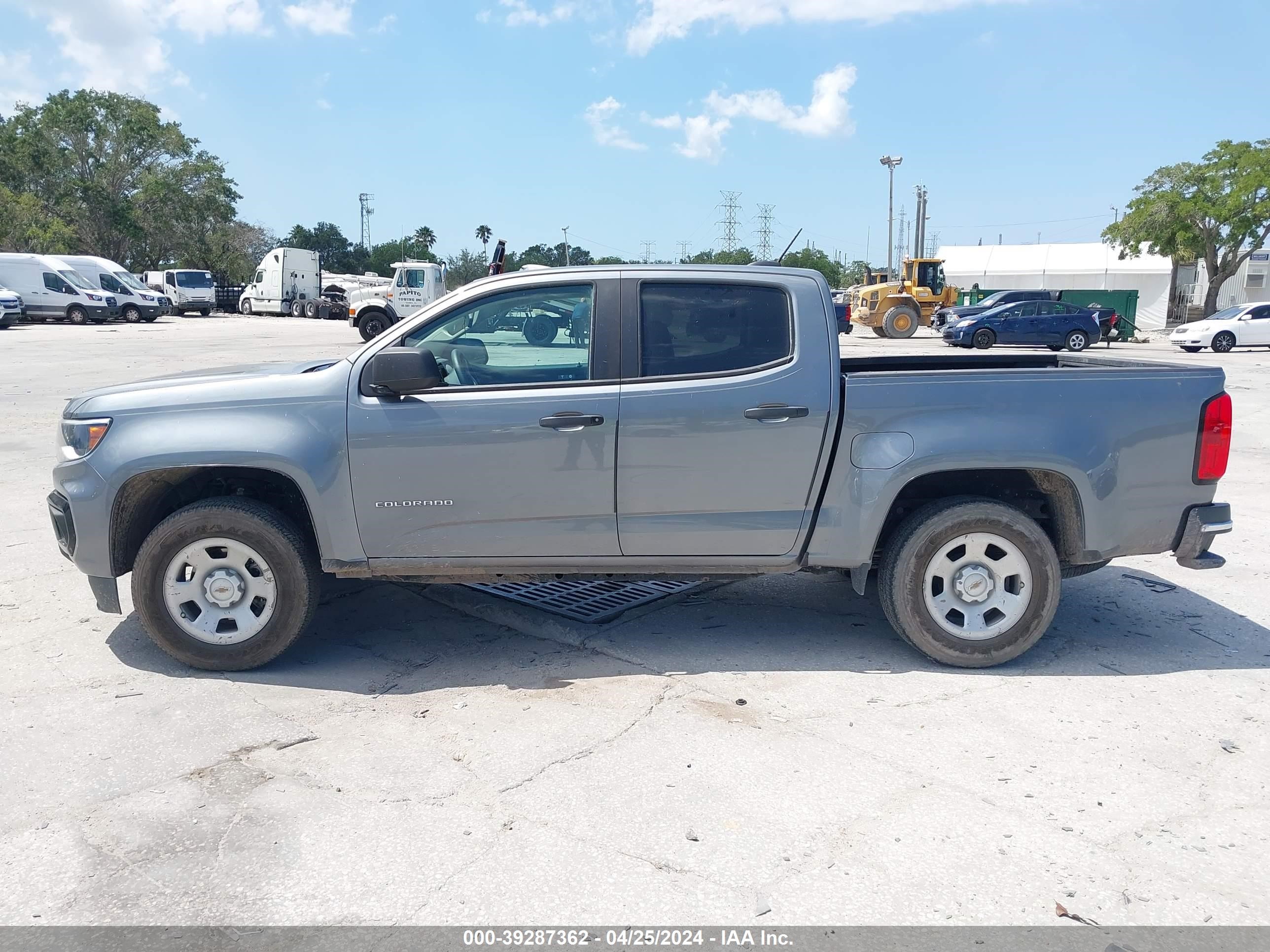 2021 Chevrolet Colorado 2Wd Short Box Wt vin: 1GCGSBEN6M1243062