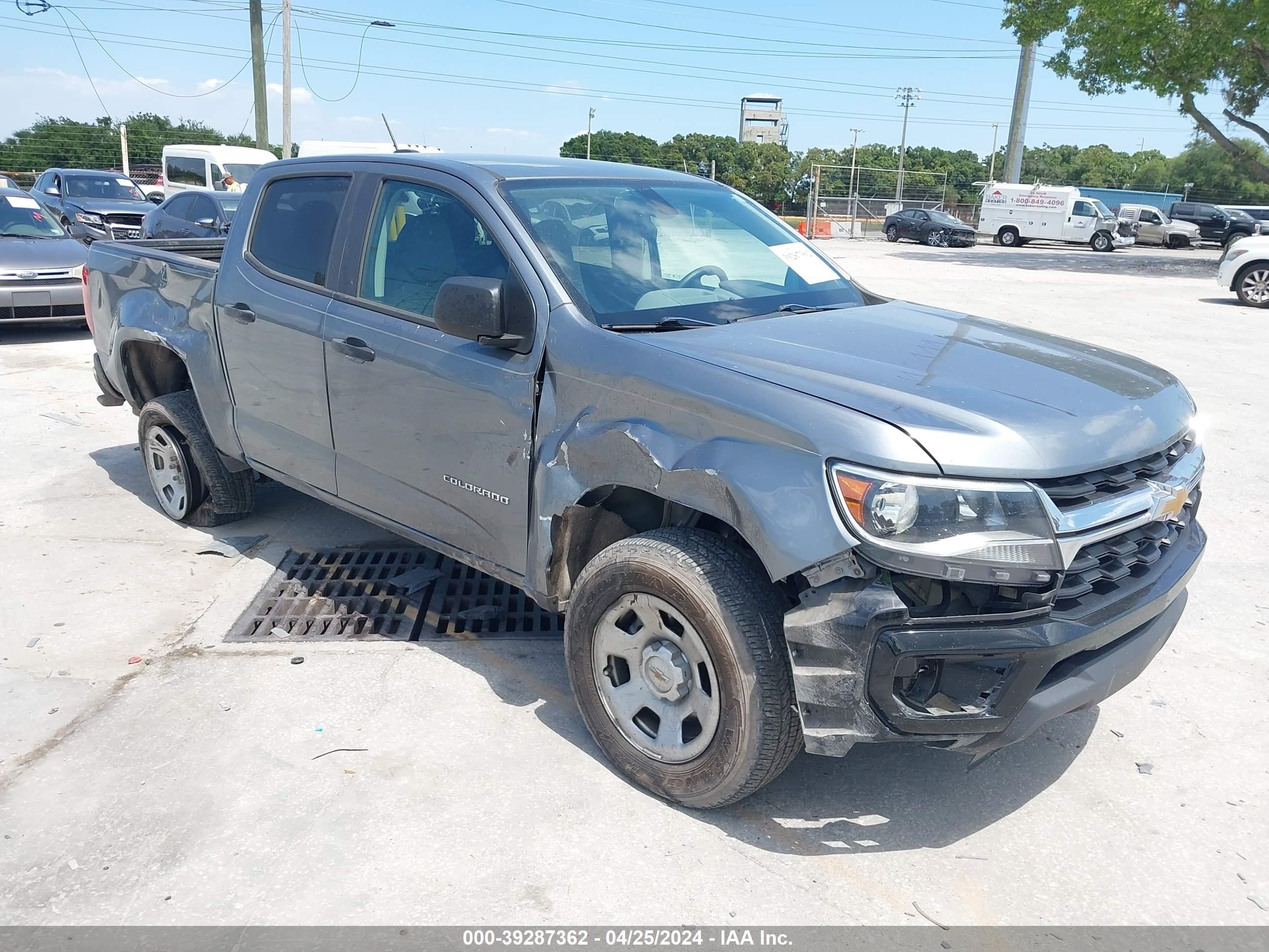 2021 Chevrolet Colorado 2Wd Short Box Wt vin: 1GCGSBEN6M1243062