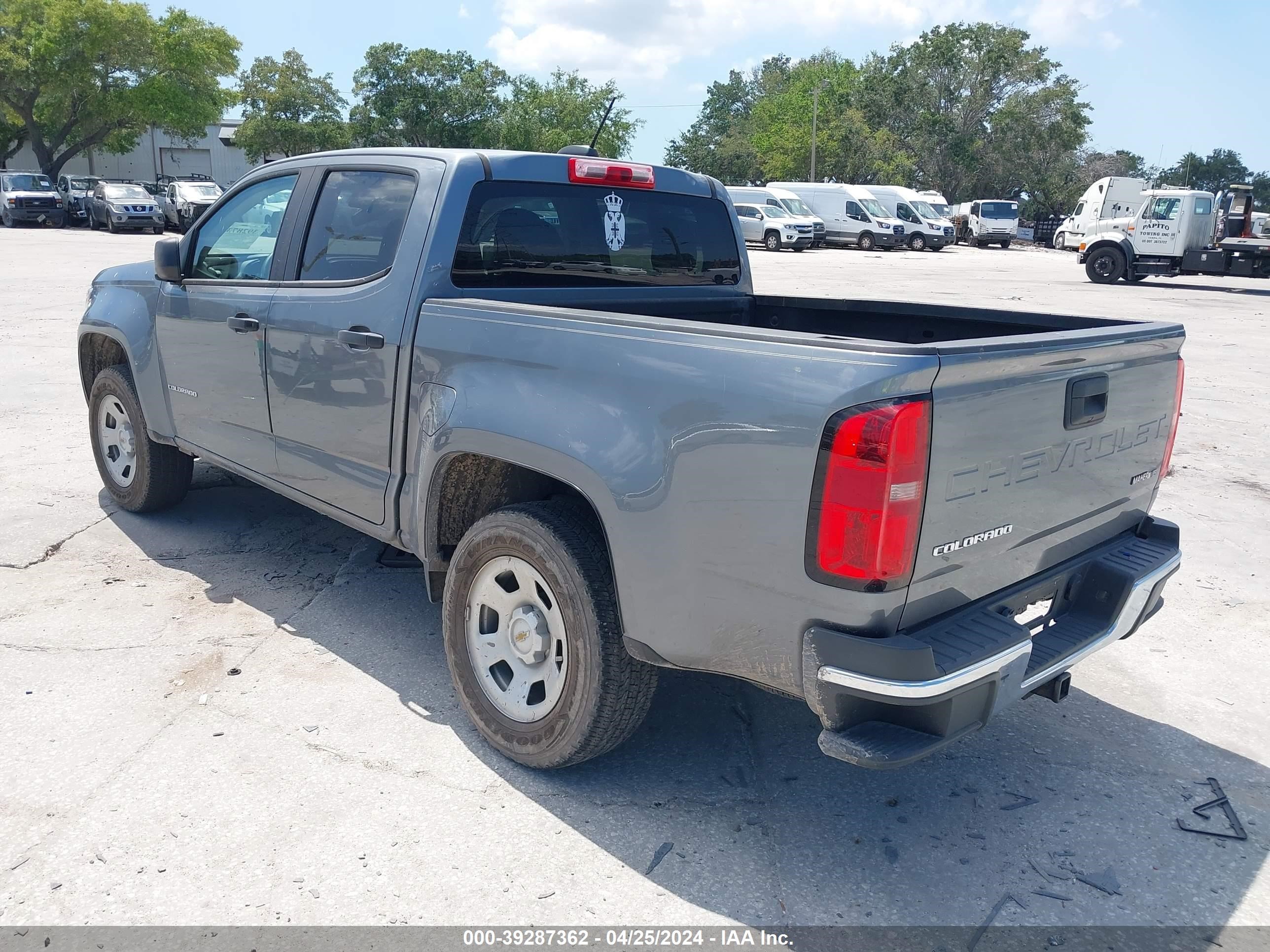 2021 Chevrolet Colorado 2Wd Short Box Wt vin: 1GCGSBEN6M1243062