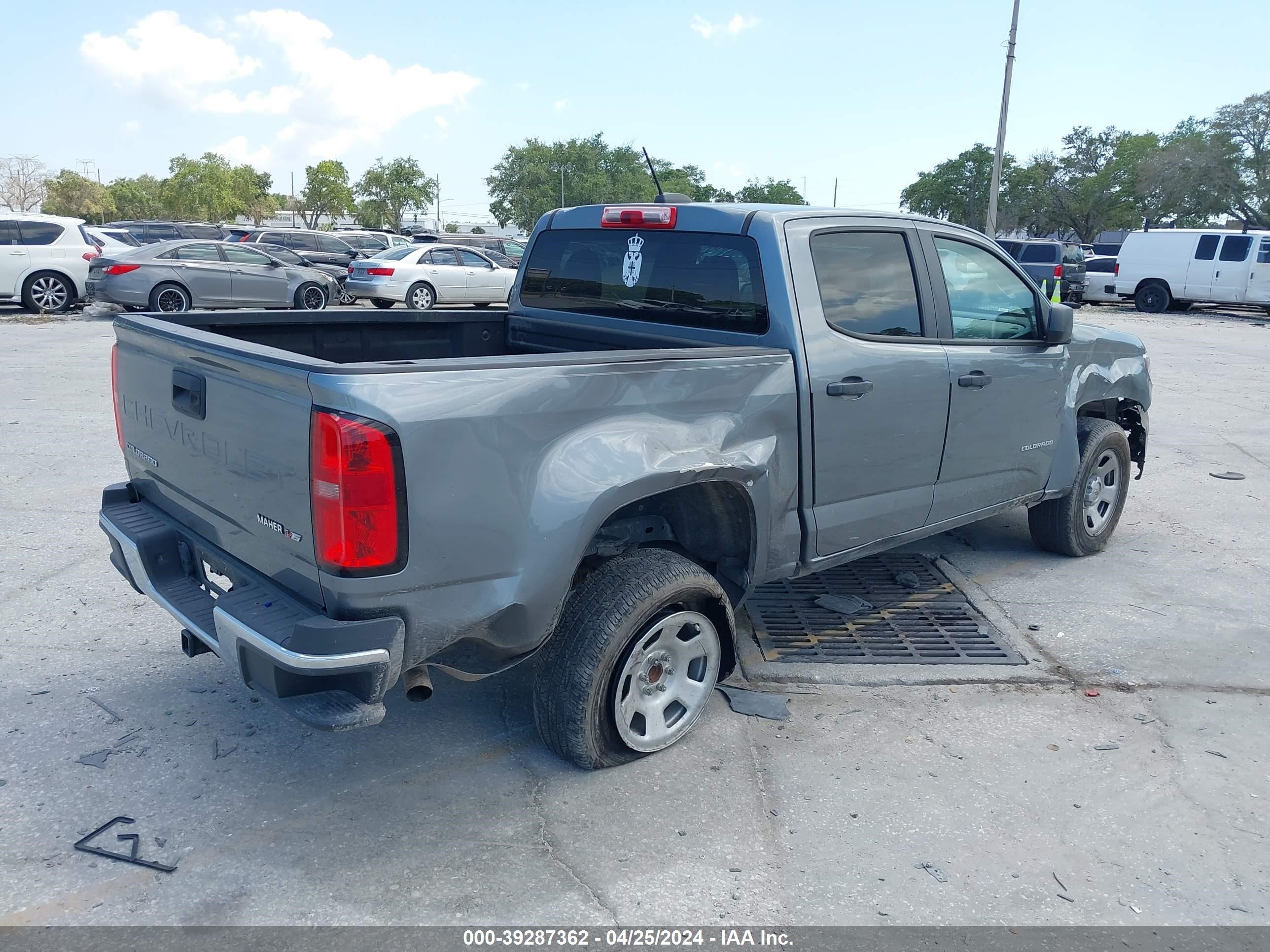 2021 Chevrolet Colorado 2Wd Short Box Wt vin: 1GCGSBEN6M1243062