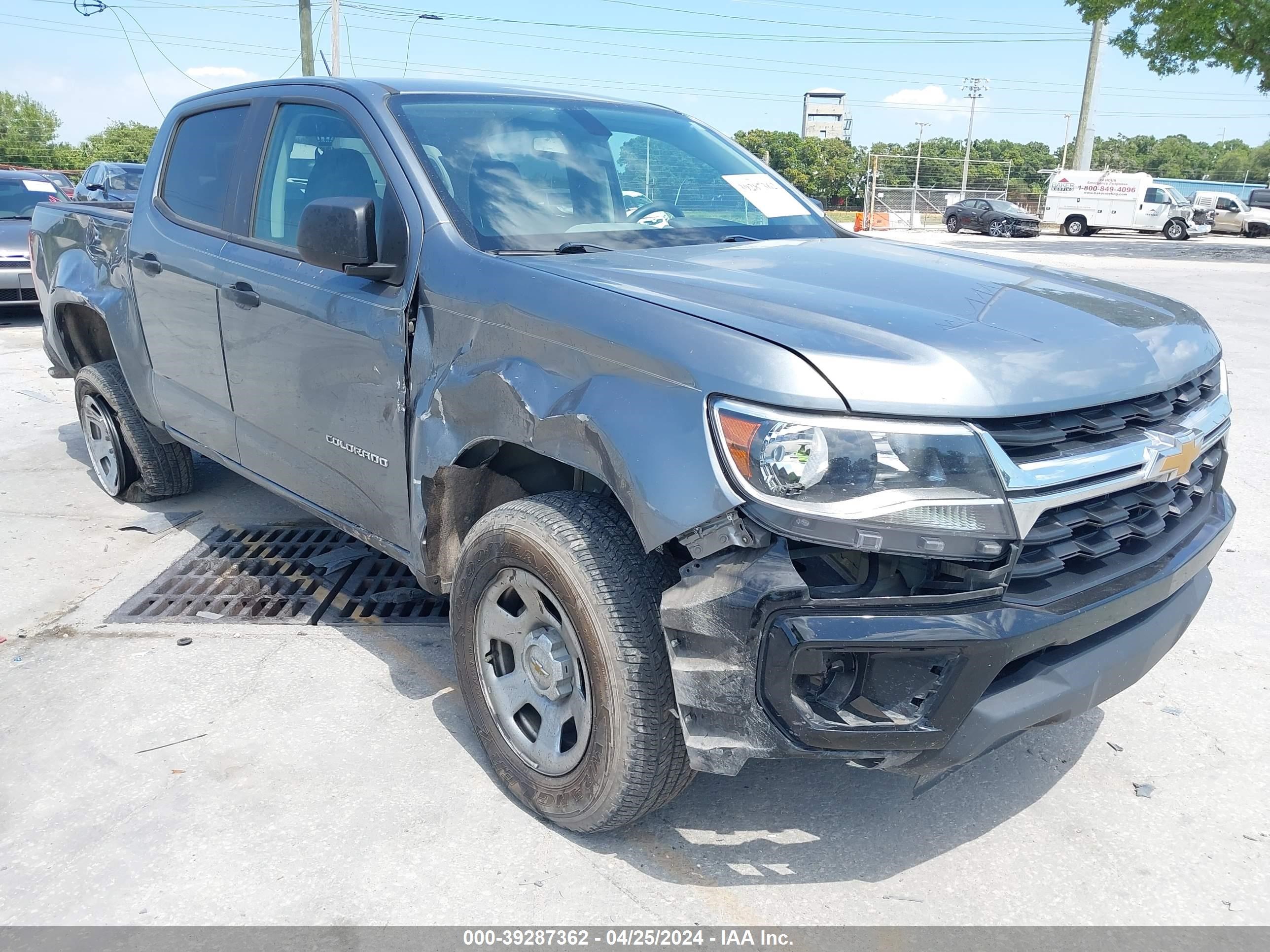 2021 Chevrolet Colorado 2Wd Short Box Wt vin: 1GCGSBEN6M1243062