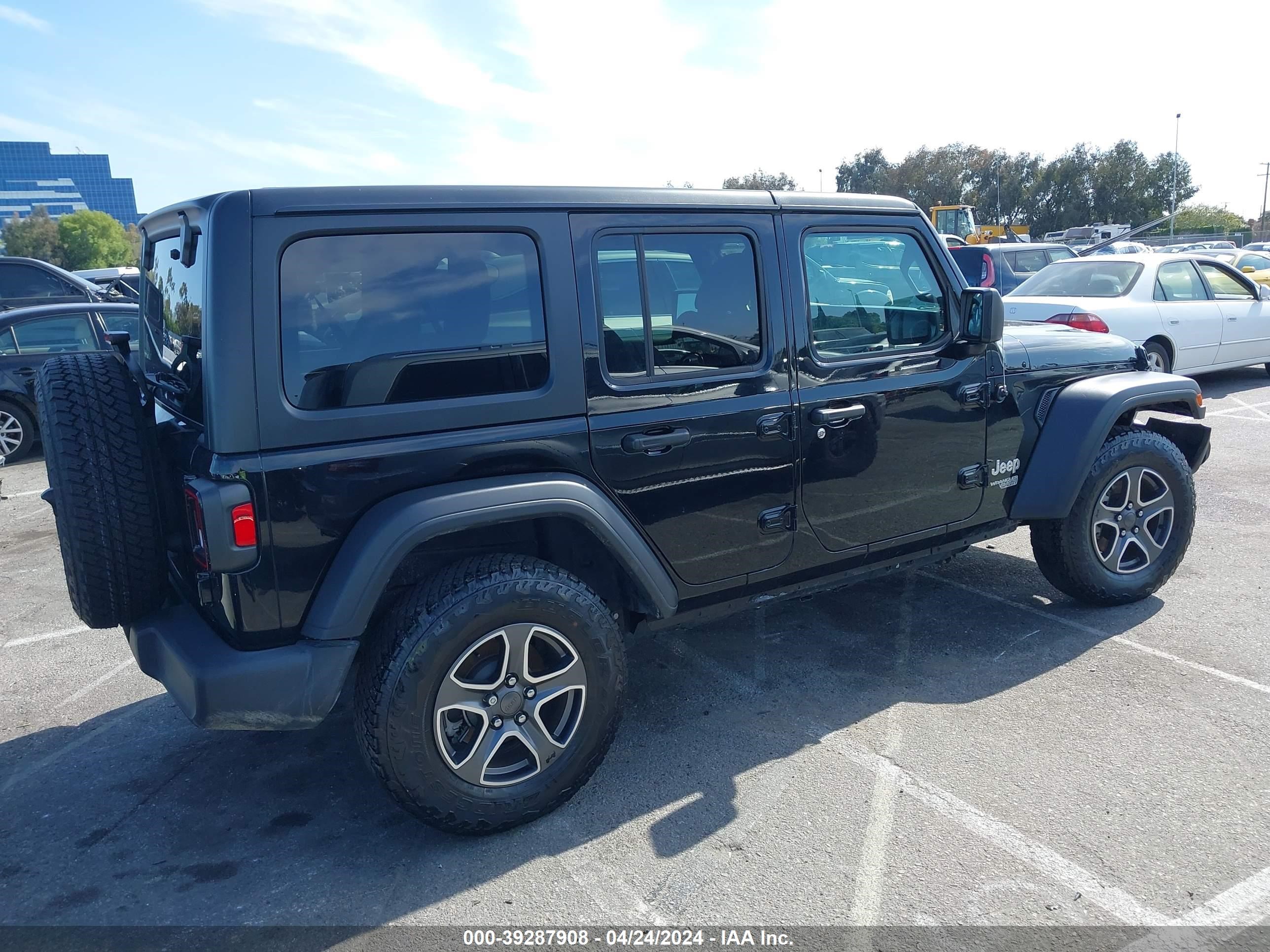 2021 Jeep Wrangler Unlimited Sport S 4X4 vin: 1C4HJXDN5MW678745