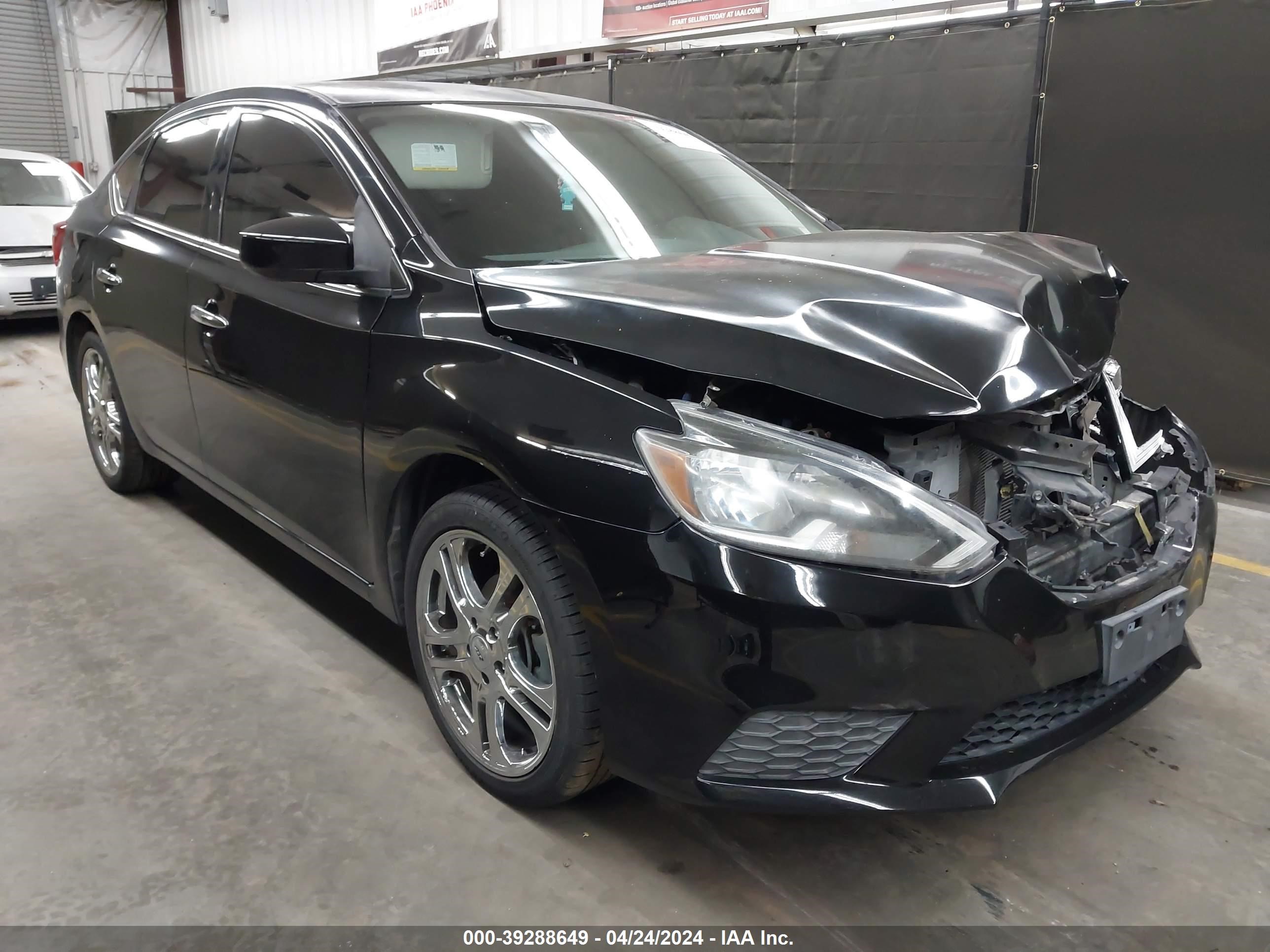 2016 Nissan Sentra S vin: 3N1AB7AP4GY219243