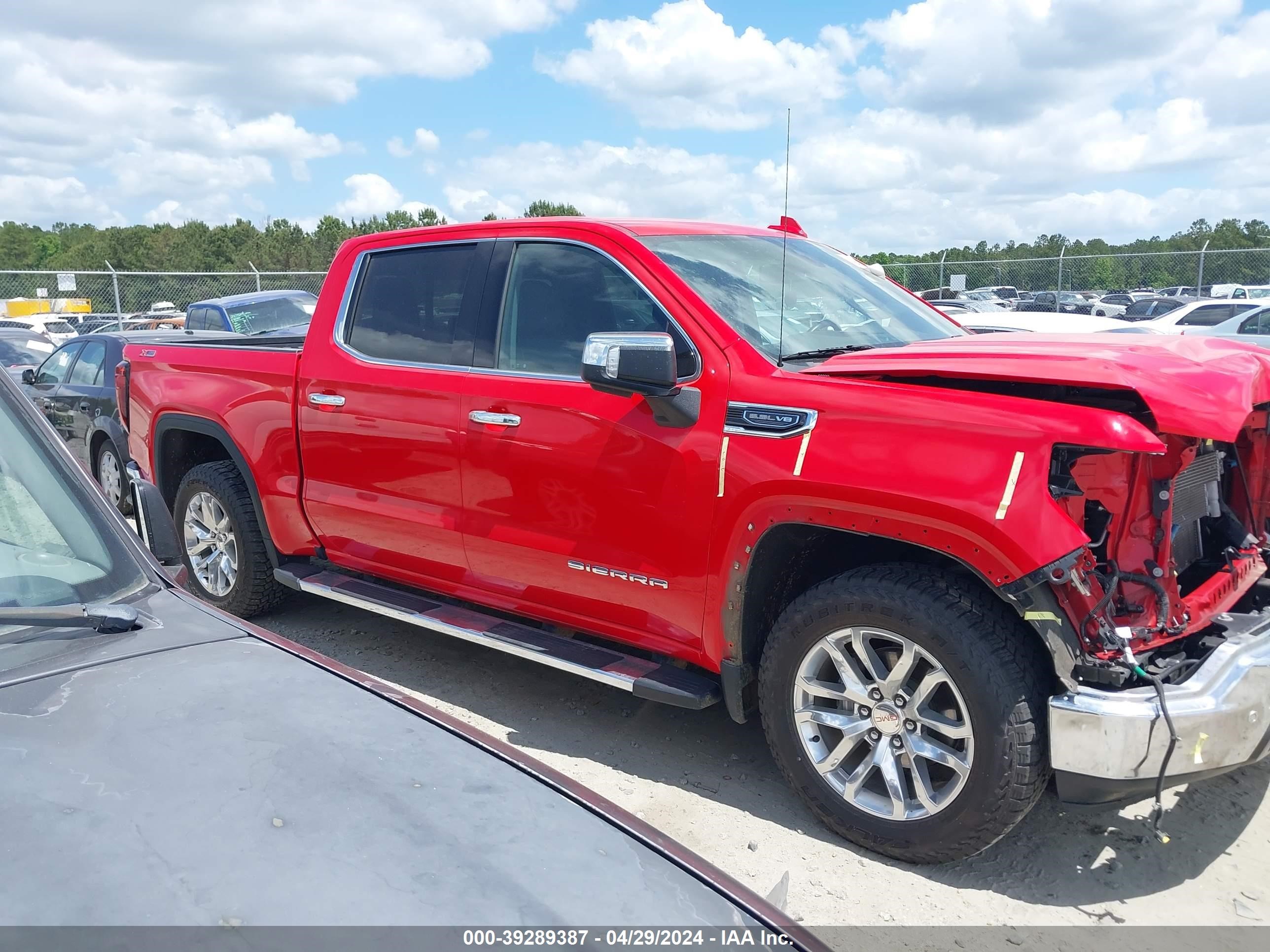 2021 GMC Sierra 1500 4Wd Short Box Slt vin: 1GTU9DED5MZ214364