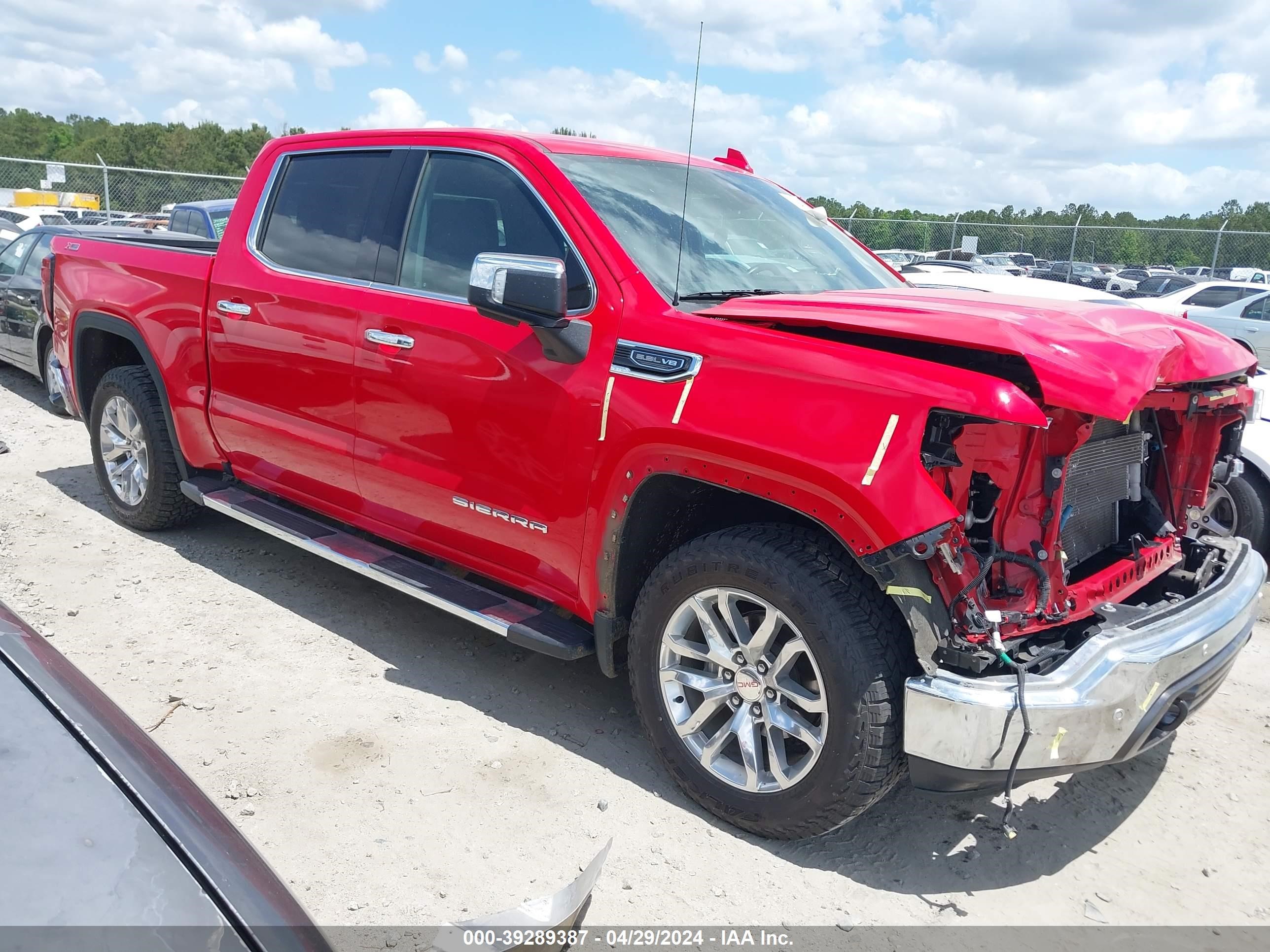 2021 GMC Sierra 1500 4Wd Short Box Slt vin: 1GTU9DED5MZ214364