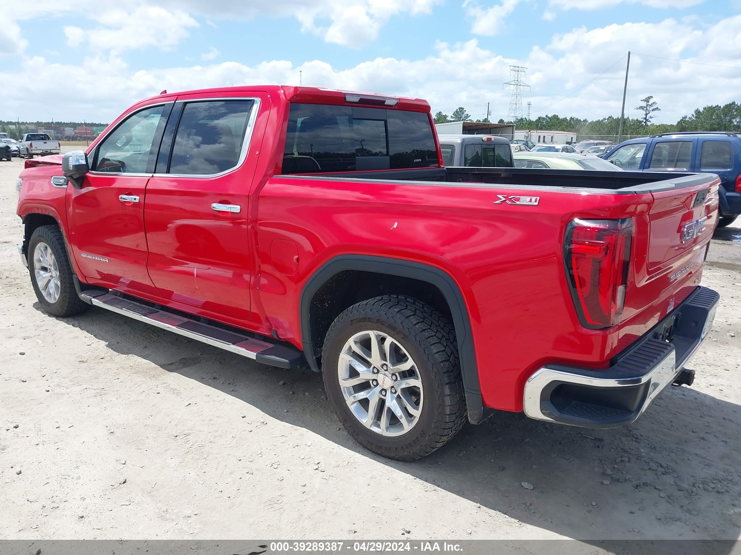 2021 GMC Sierra 1500 4Wd Short Box Slt vin: 1GTU9DED5MZ214364