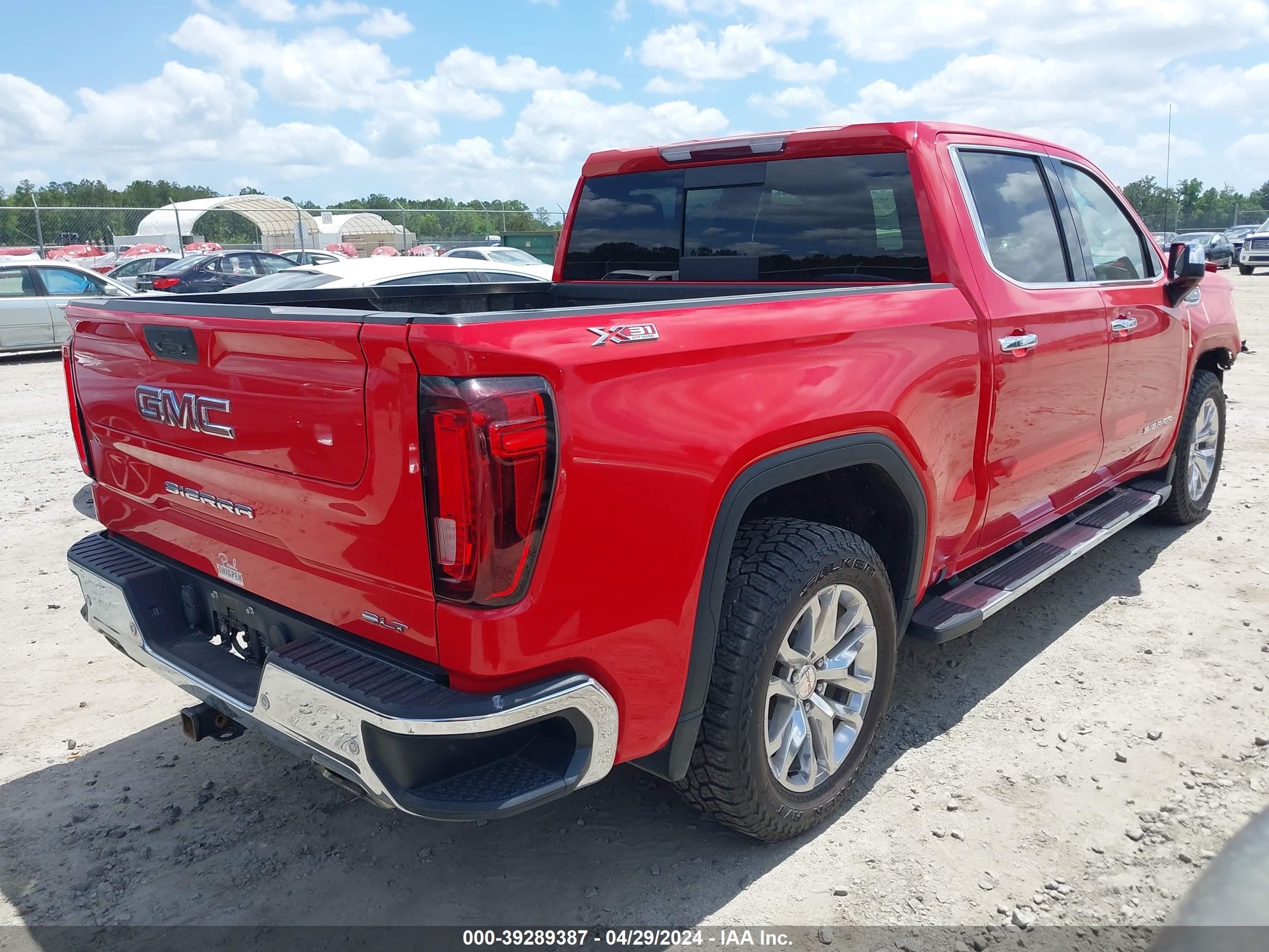 2021 GMC Sierra 1500 4Wd Short Box Slt vin: 1GTU9DED5MZ214364