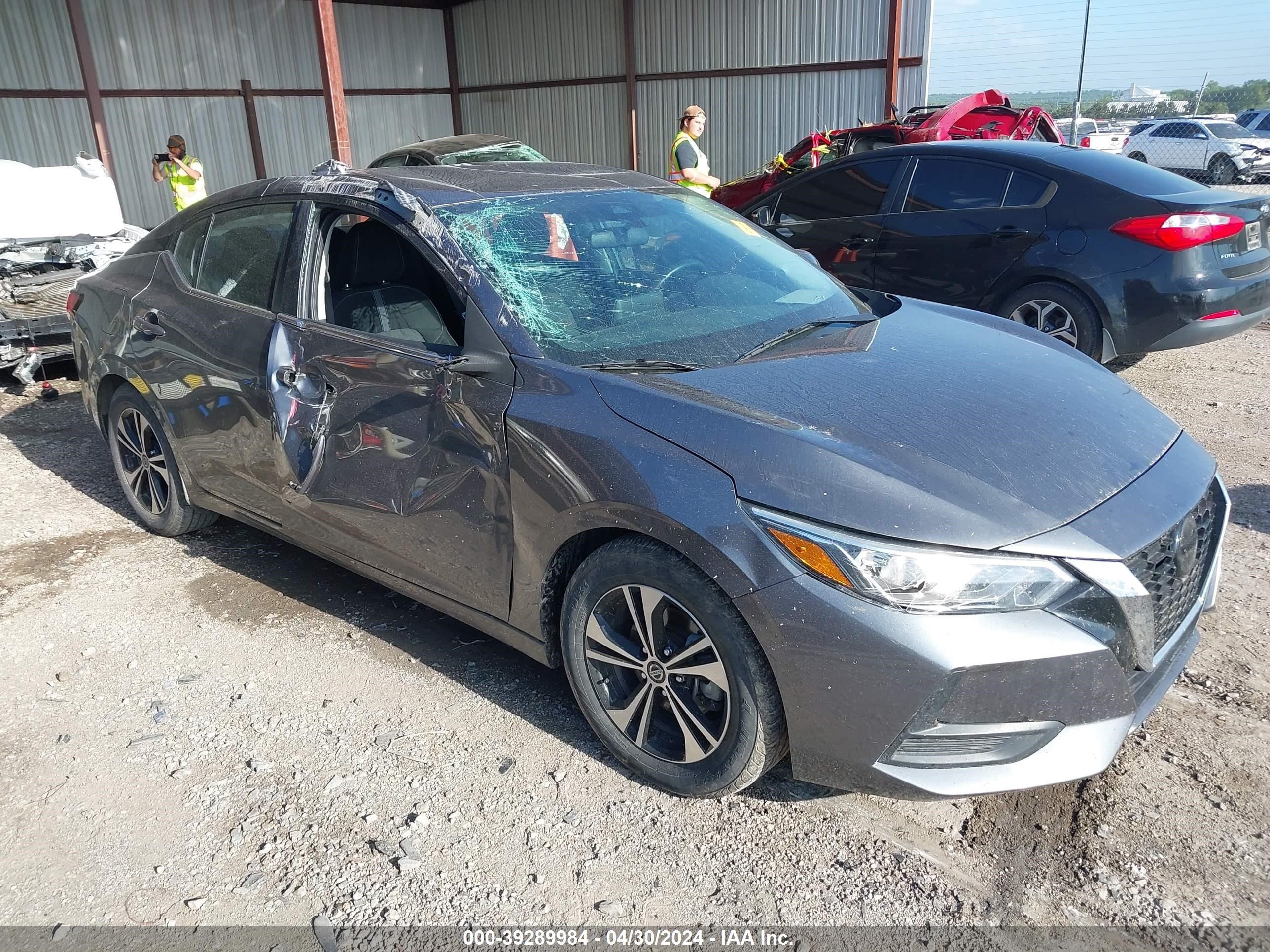 2021 Nissan Sentra Sv Xtronic Cvt vin: 3N1AB8CV6MY295981