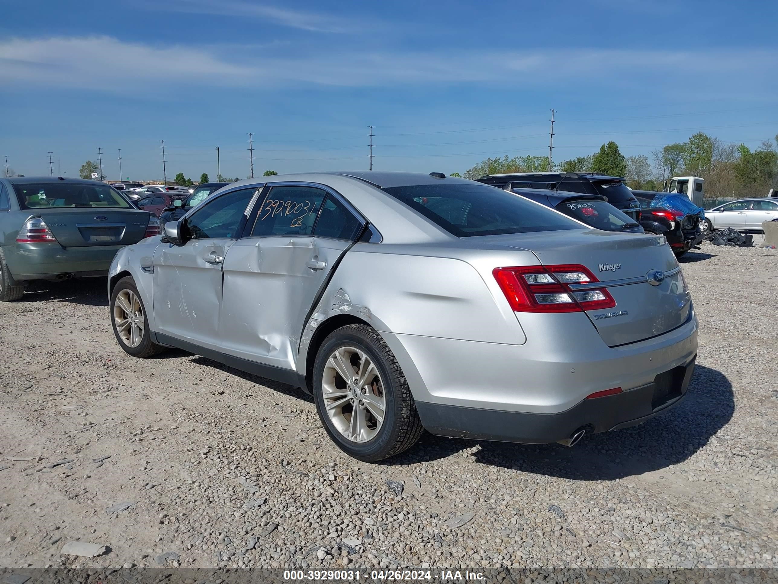 2016 Ford Taurus Sel vin: 1FAHP2E82GG108670