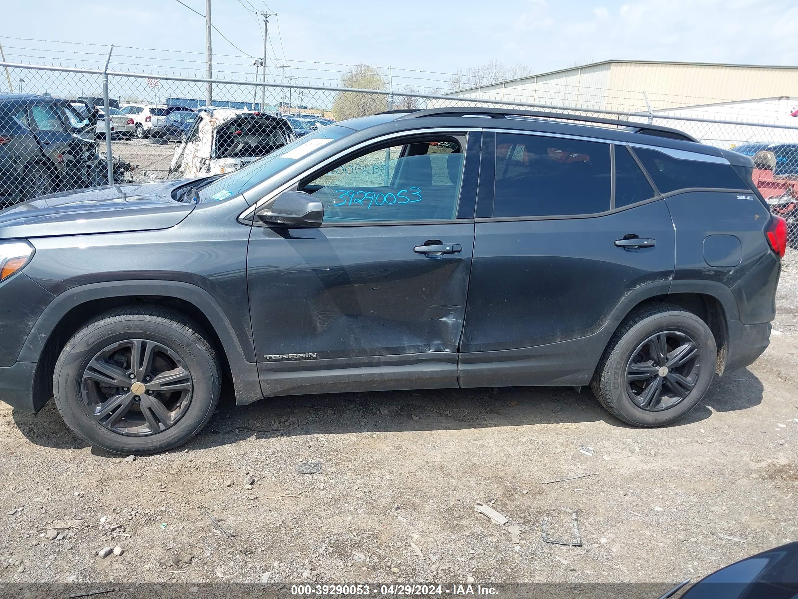 2019 GMC Terrain Sle vin: 3GKALTEV5KL224893