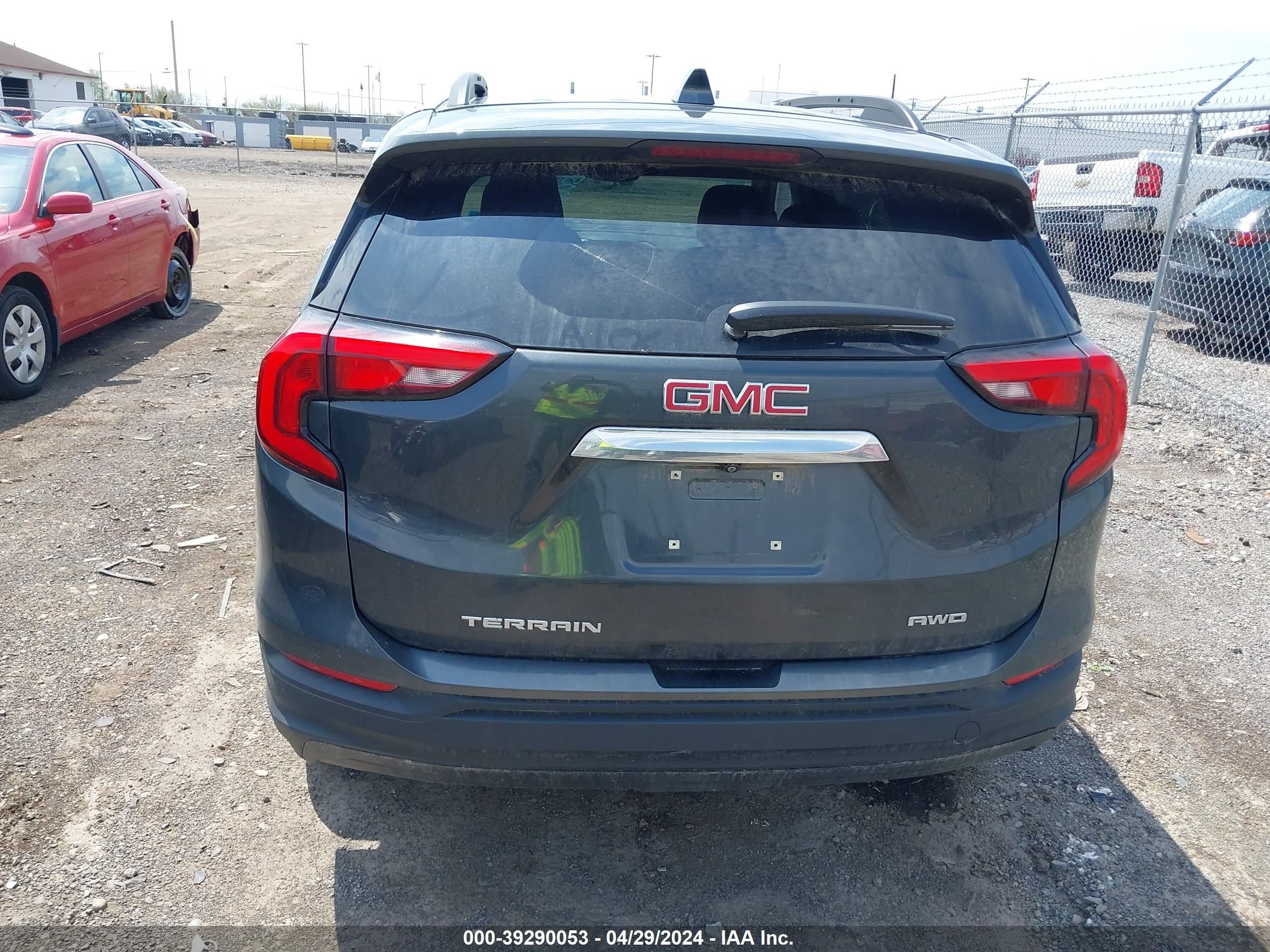 2019 GMC Terrain Sle vin: 3GKALTEV5KL224893