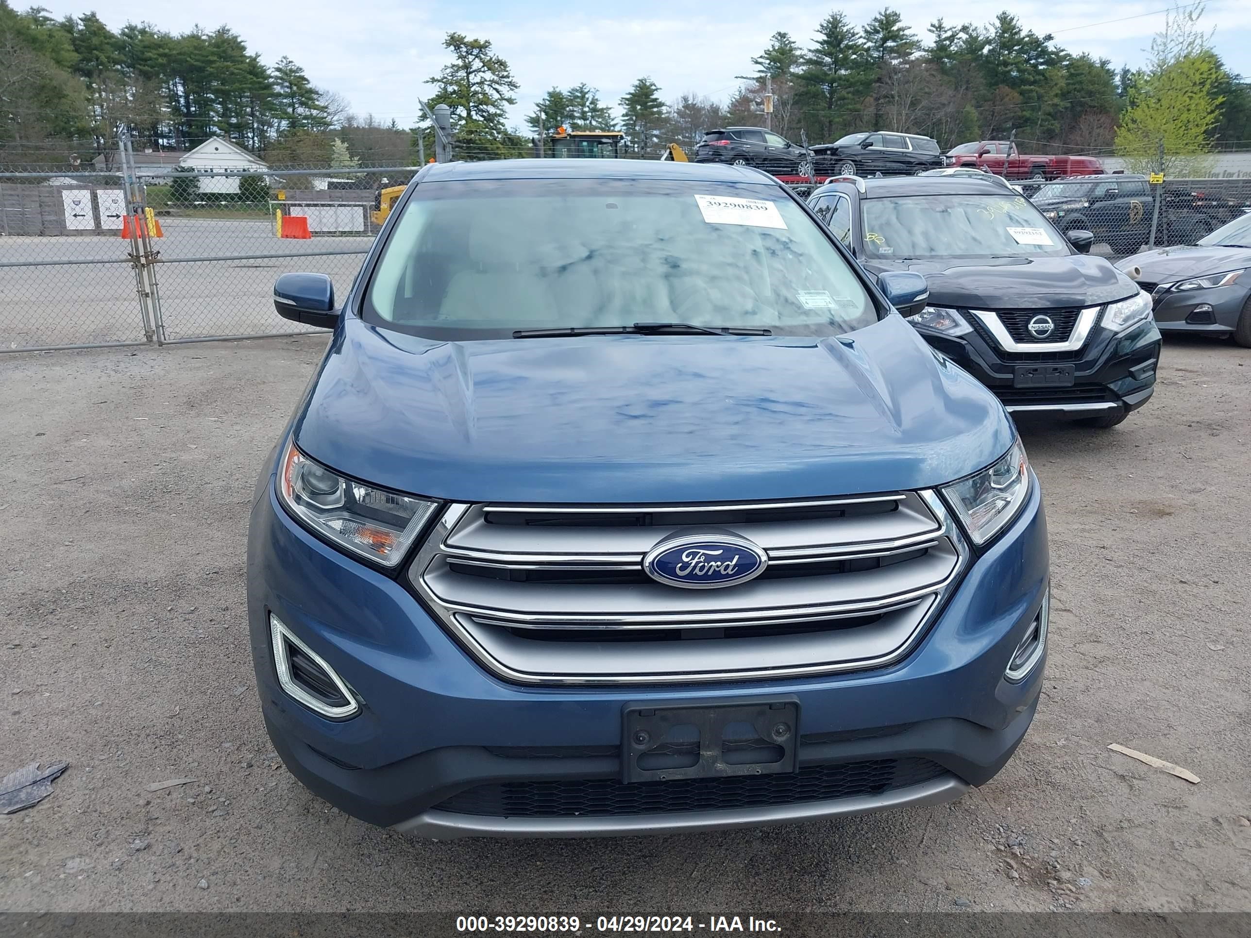 2018 Ford Edge Titanium vin: 2FMPK4K97JBC07511