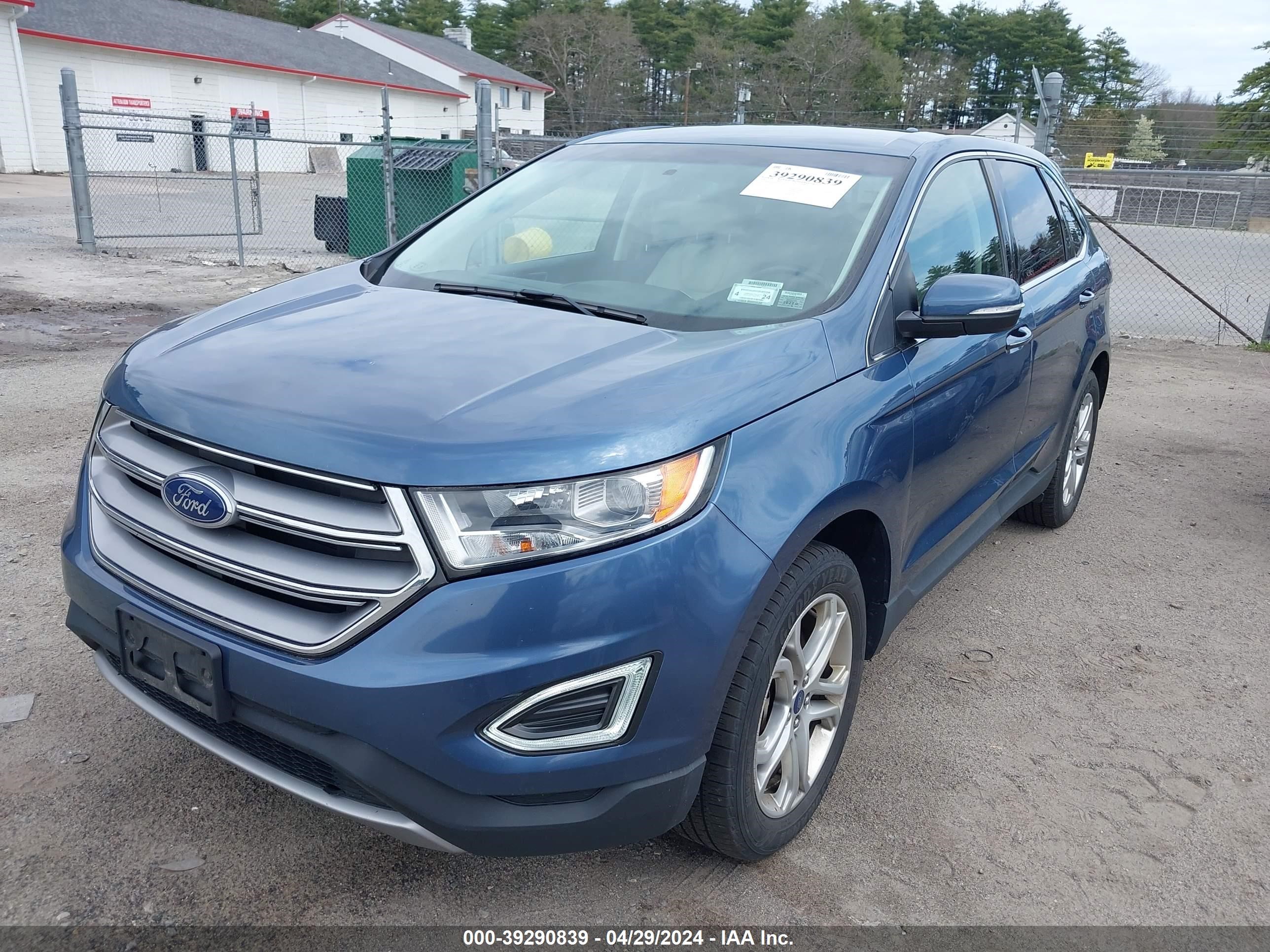 2018 Ford Edge Titanium vin: 2FMPK4K97JBC07511