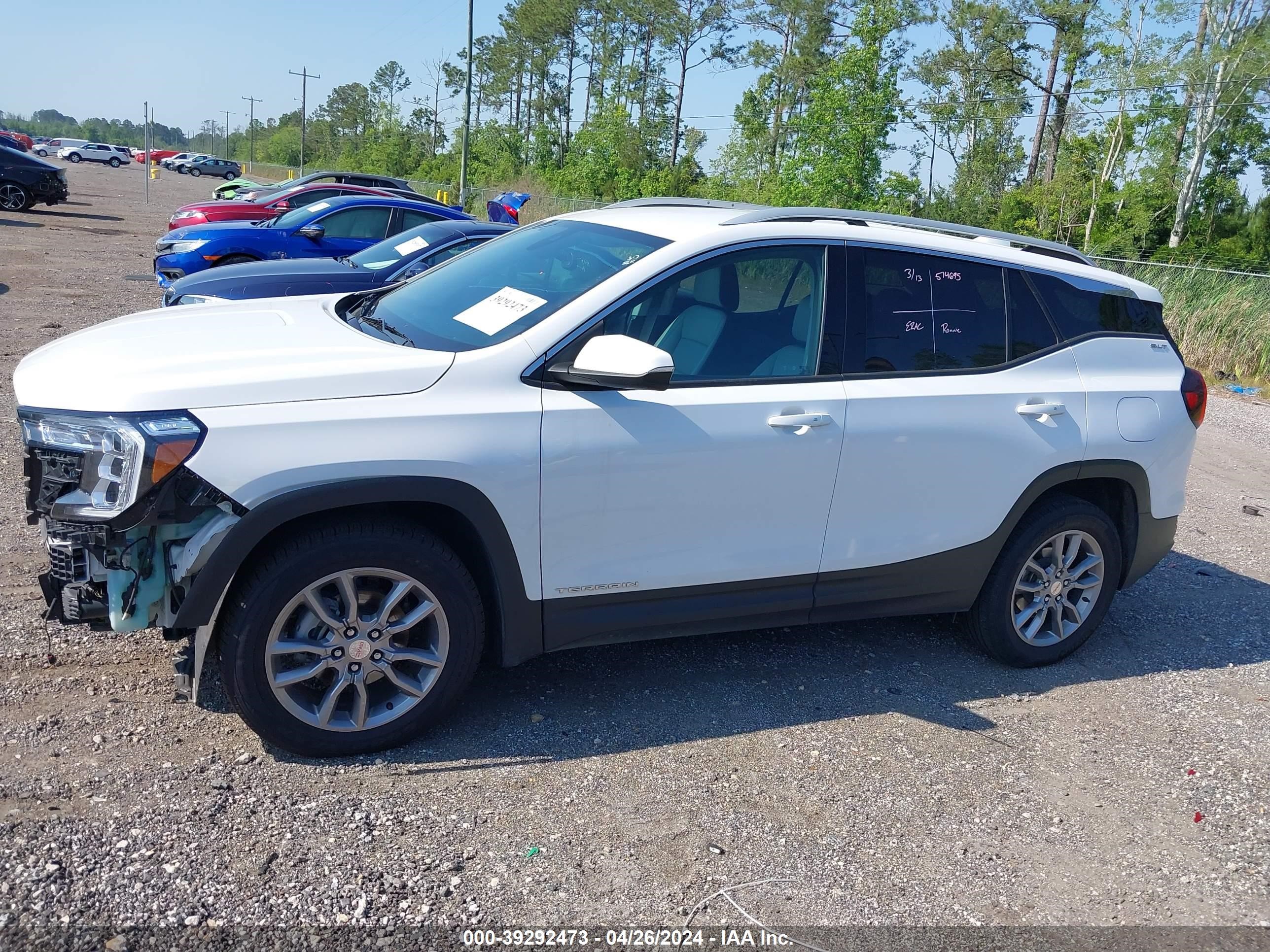 2022 GMC Terrain Fwd Slt vin: 3GKALPEV0NL177719