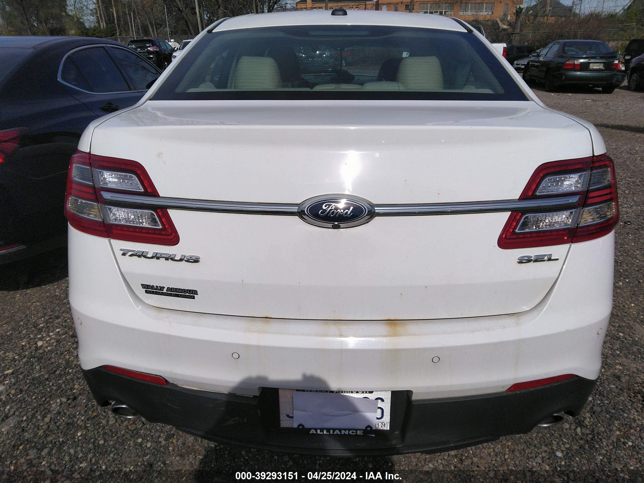 2015 Ford Taurus Sel vin: 1FAHP2E80FG195998