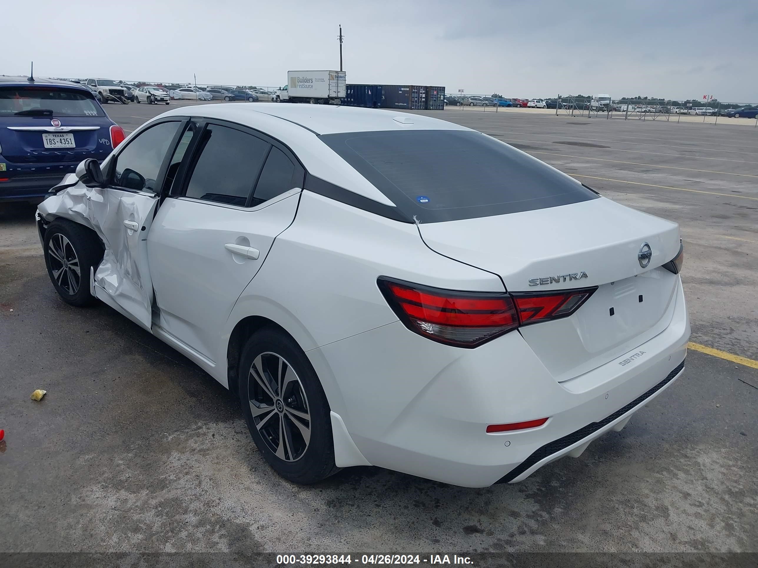 2020 Nissan Sentra Sv Xtronic Cvt vin: 3N1AB8CV1LY243527