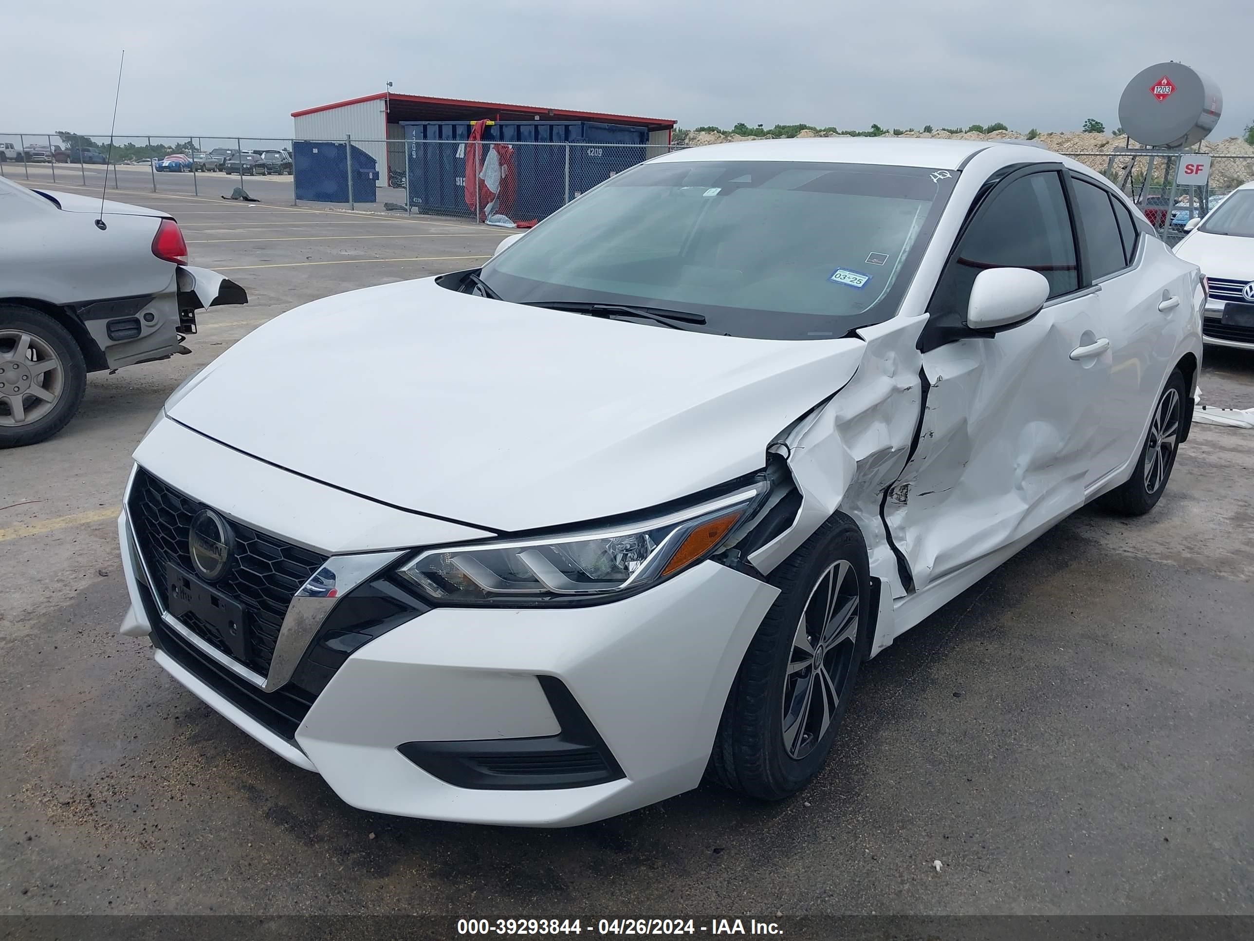 2020 Nissan Sentra Sv Xtronic Cvt vin: 3N1AB8CV1LY243527