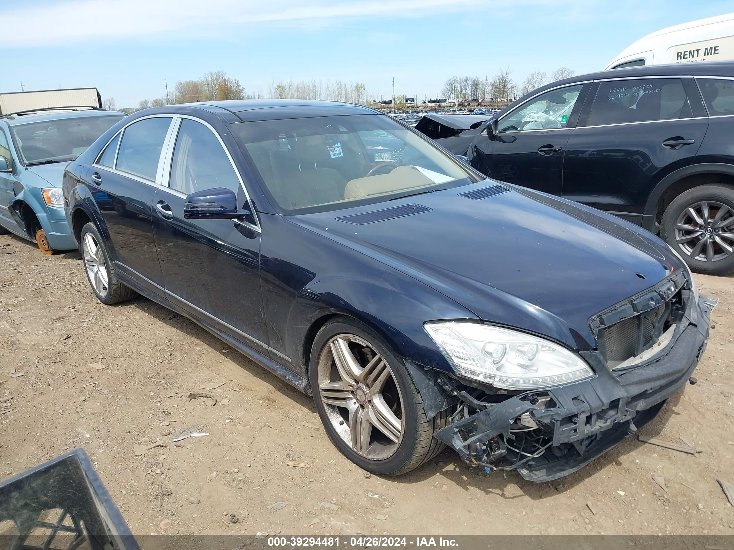 2013 Mercedes-Benz S 550 4Matic vin: WDDNG9EB4DA529442