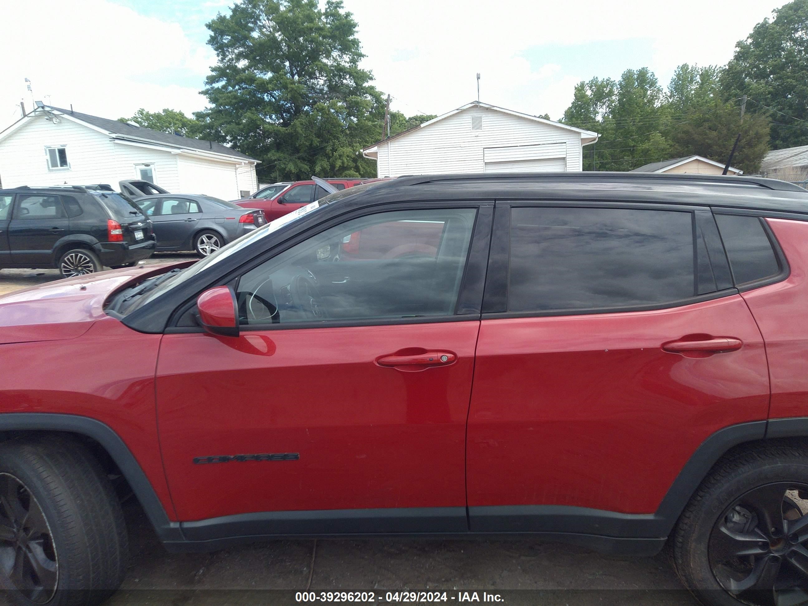 2018 Jeep Compass Altitude Fwd vin: 3C4NJCBB6JT322472