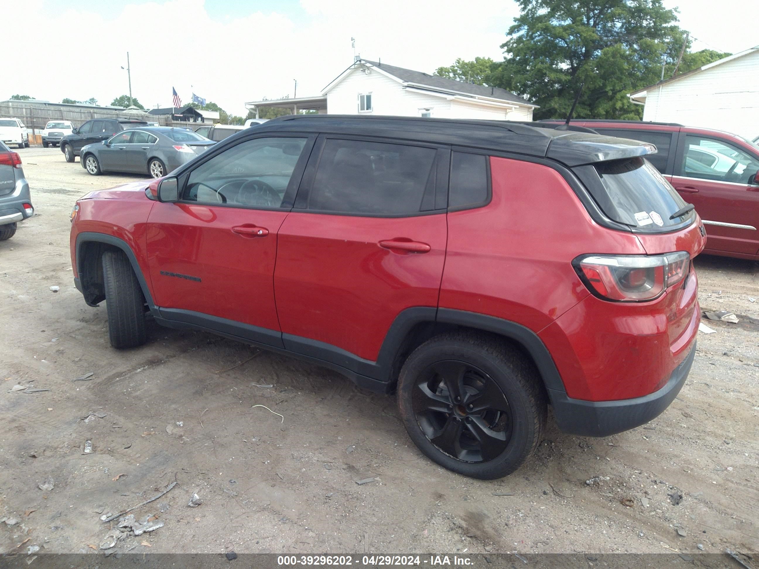 2018 Jeep Compass Altitude Fwd vin: 3C4NJCBB6JT322472