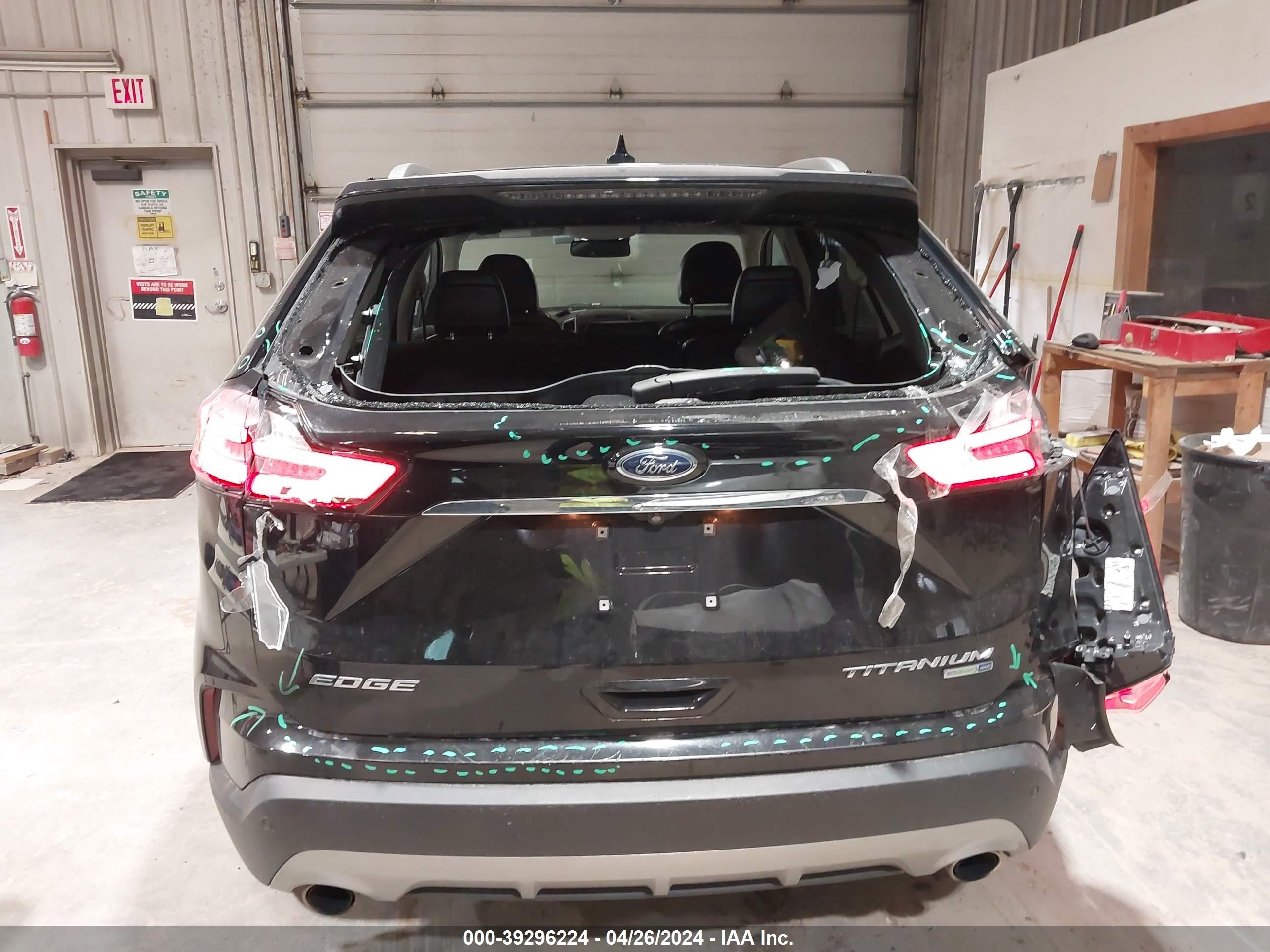 2019 Ford Edge Titanium vin: 2FMPK4K97KBB22721